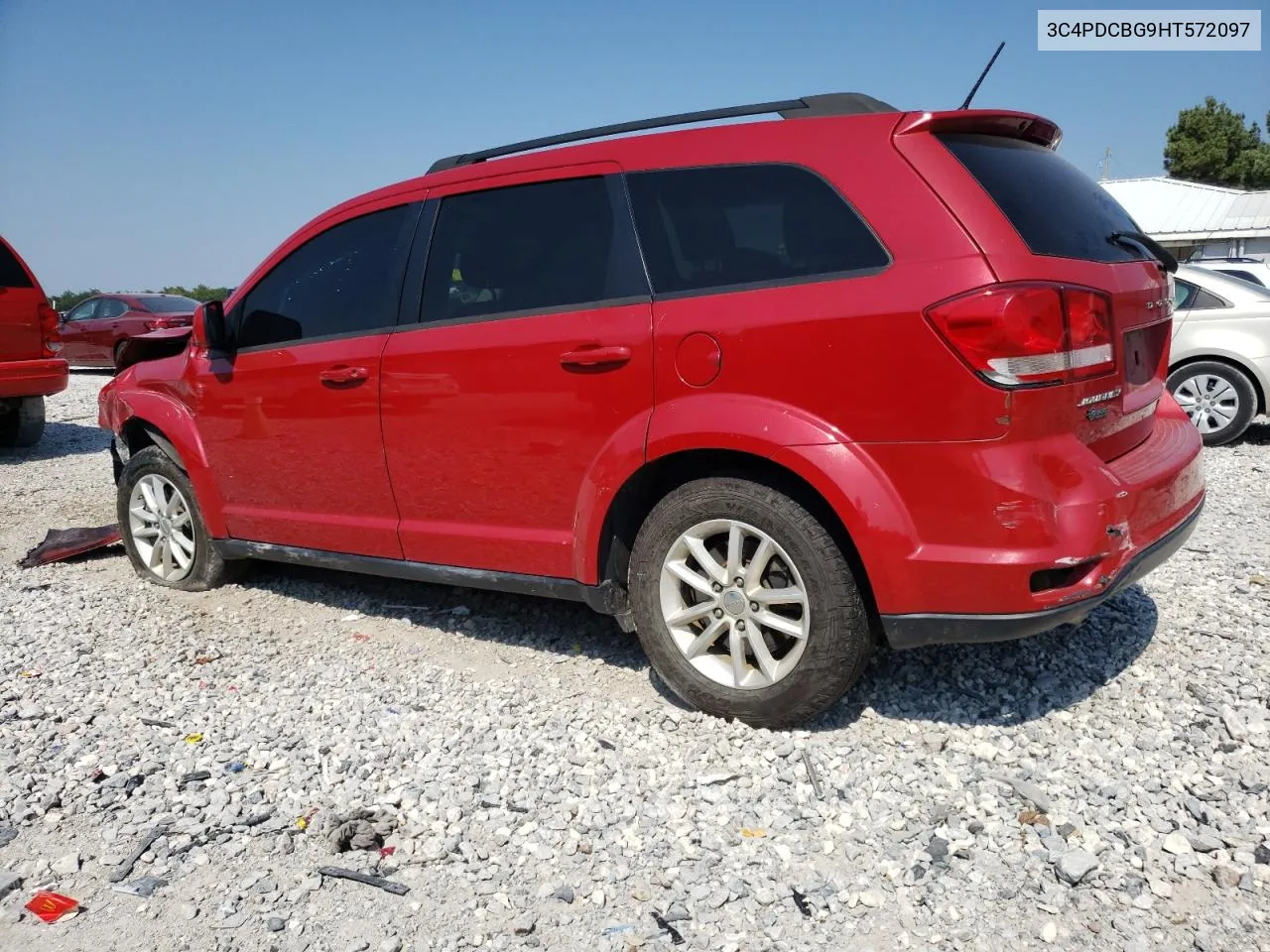 2017 Dodge Journey Sxt VIN: 3C4PDCBG9HT572097 Lot: 66036884