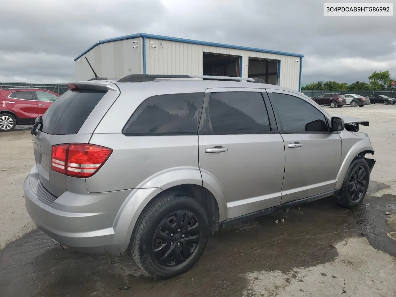 2017 Dodge Journey Se VIN: 3C4PDCAB9HT586992 Lot: 66089764