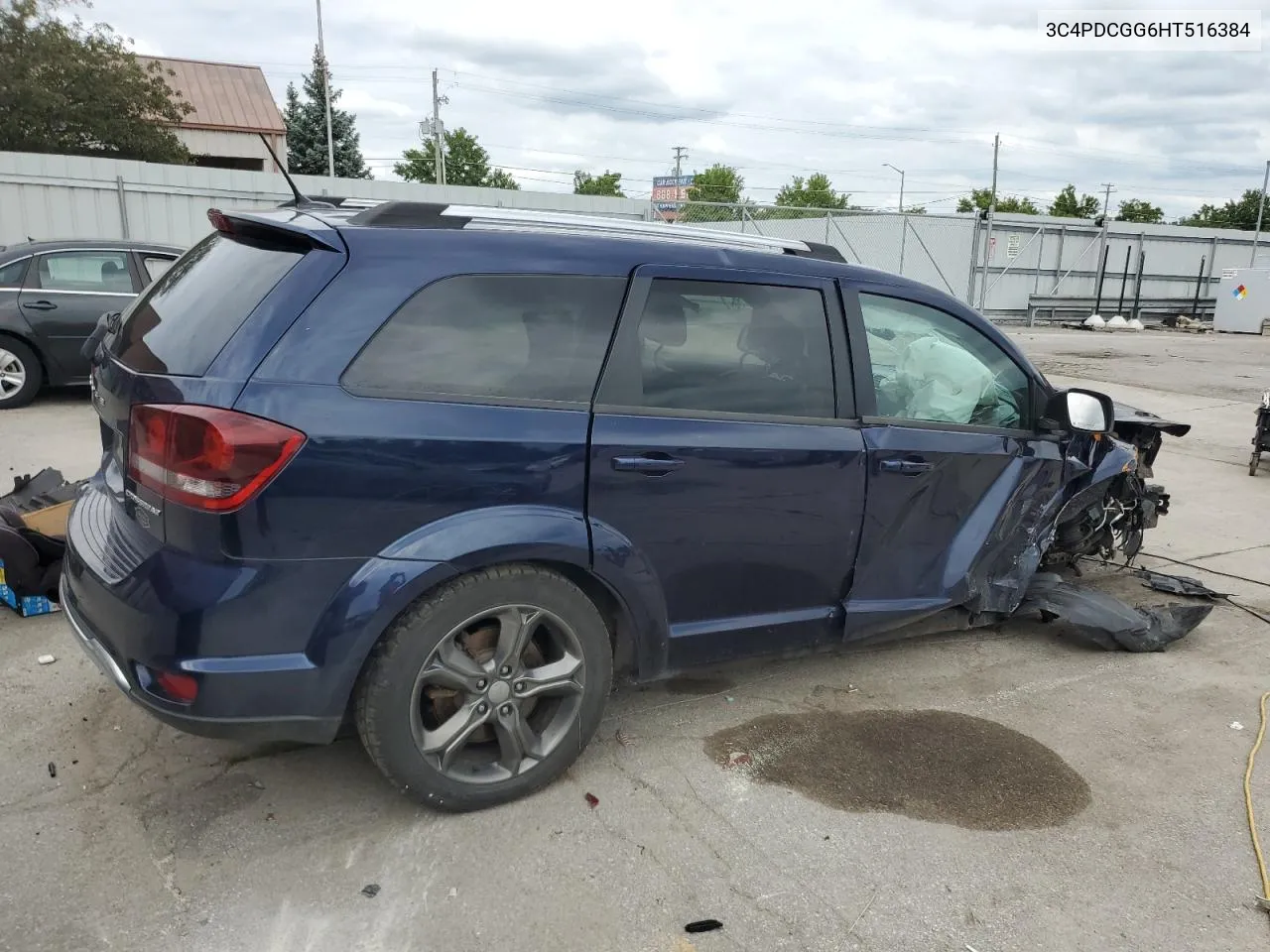 2017 Dodge Journey Crossroad VIN: 3C4PDCGG6HT516384 Lot: 66344744