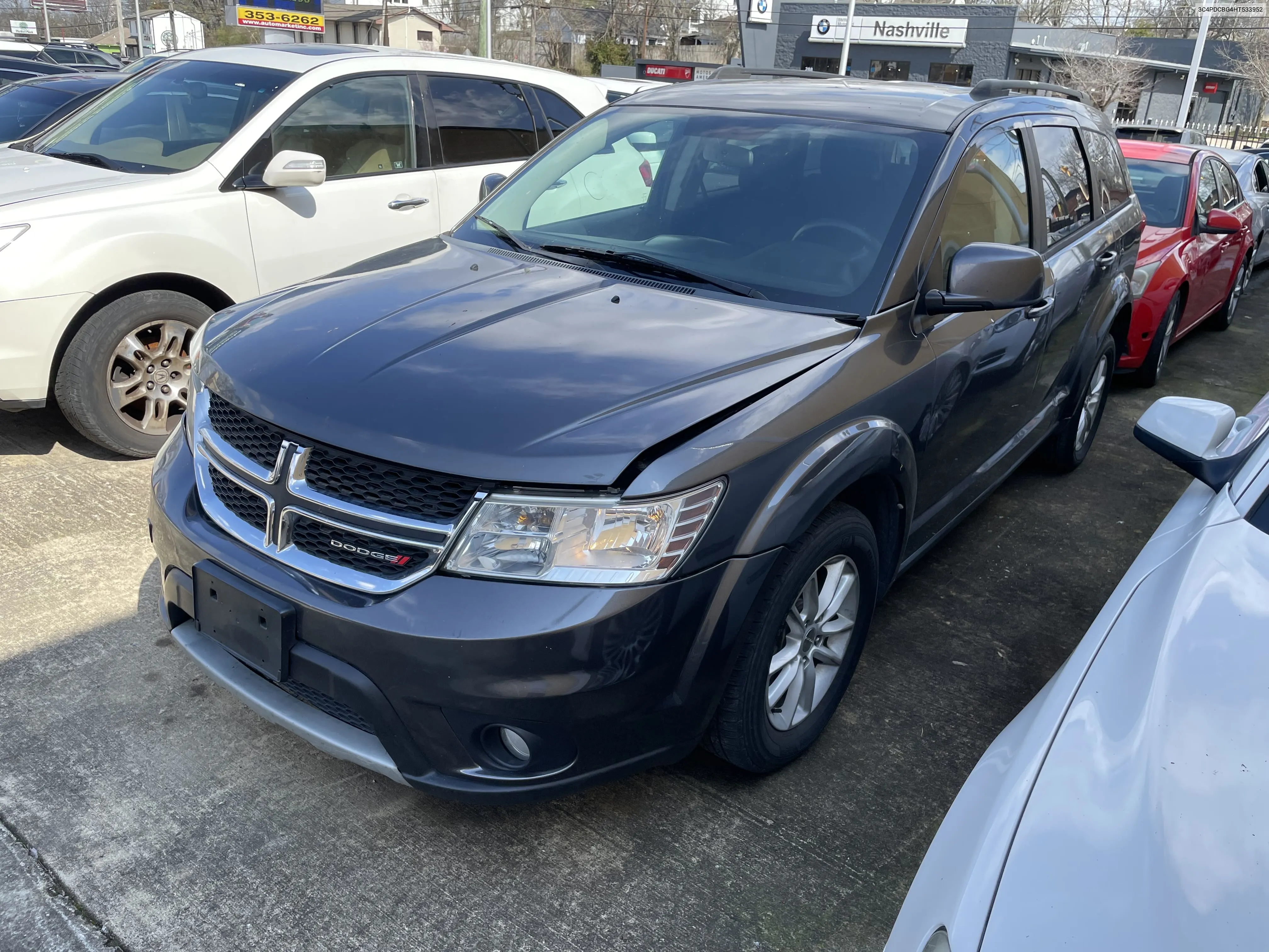 2017 Dodge Journey Sxt VIN: 3C4PDCBG4HT533952 Lot: 66417244