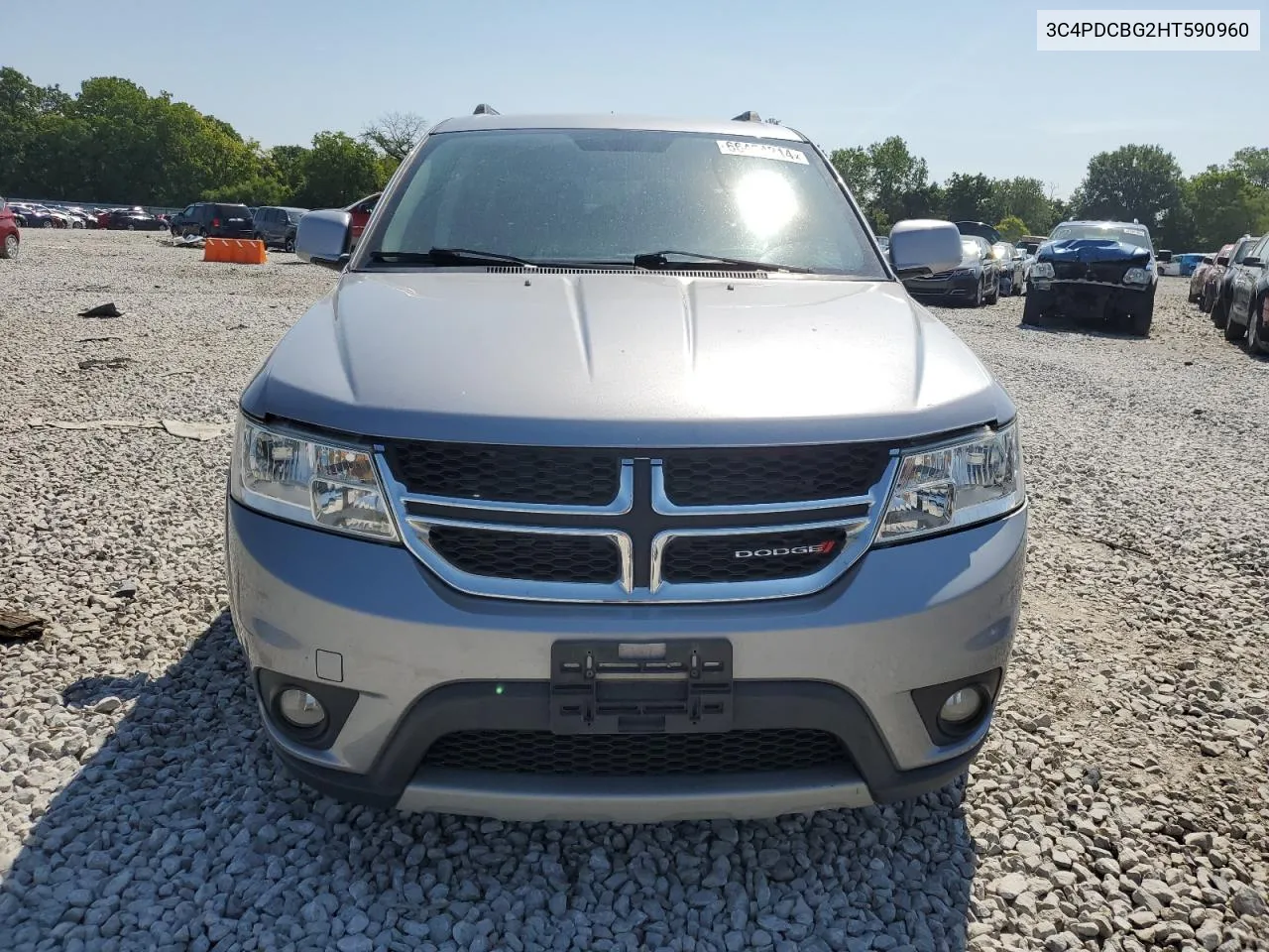 2017 Dodge Journey Sxt VIN: 3C4PDCBG2HT590960 Lot: 66464214