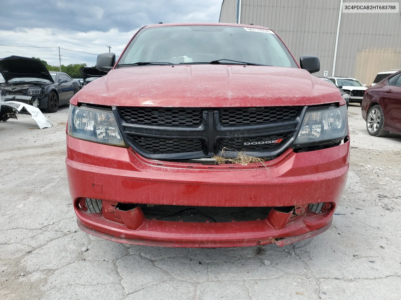 2017 Dodge Journey Se VIN: 3C4PDCAB2HT683788 Lot: 66719354