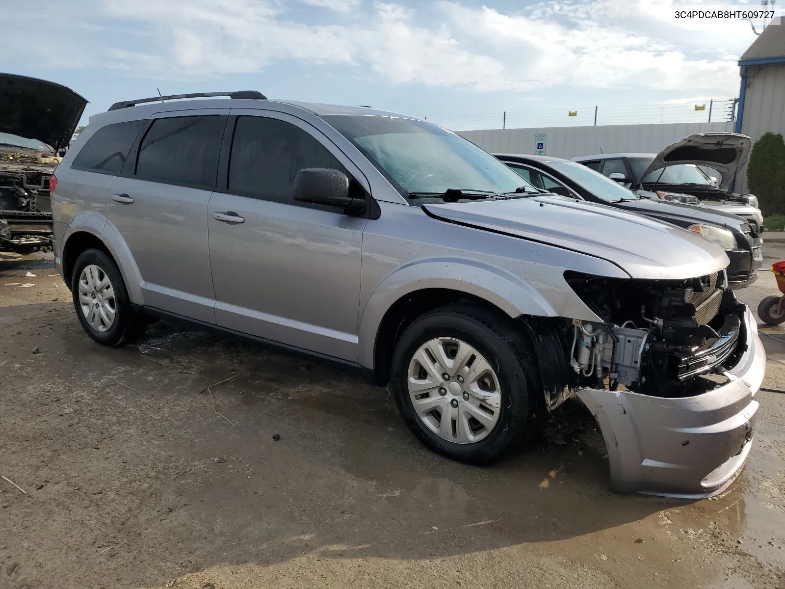 2017 Dodge Journey Se VIN: 3C4PDCAB8HT609727 Lot: 66738424