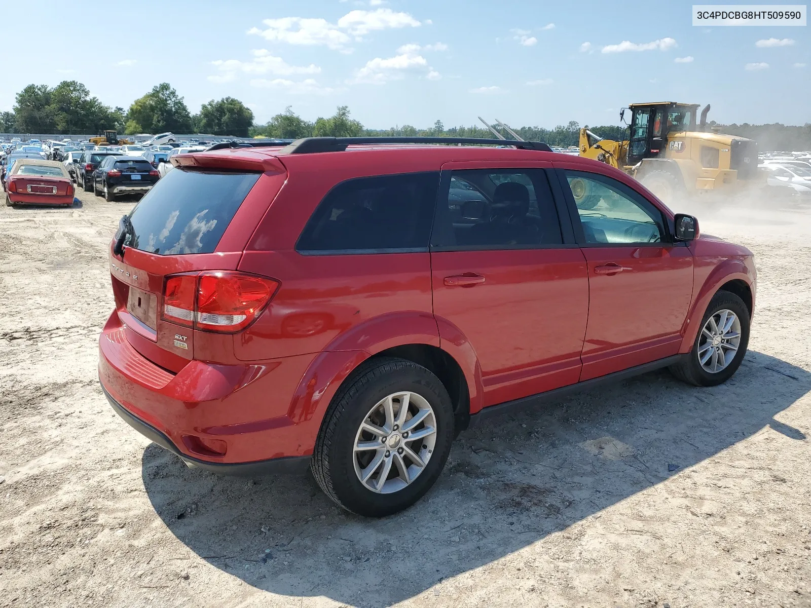 2017 Dodge Journey Sxt VIN: 3C4PDCBG8HT509590 Lot: 66885654