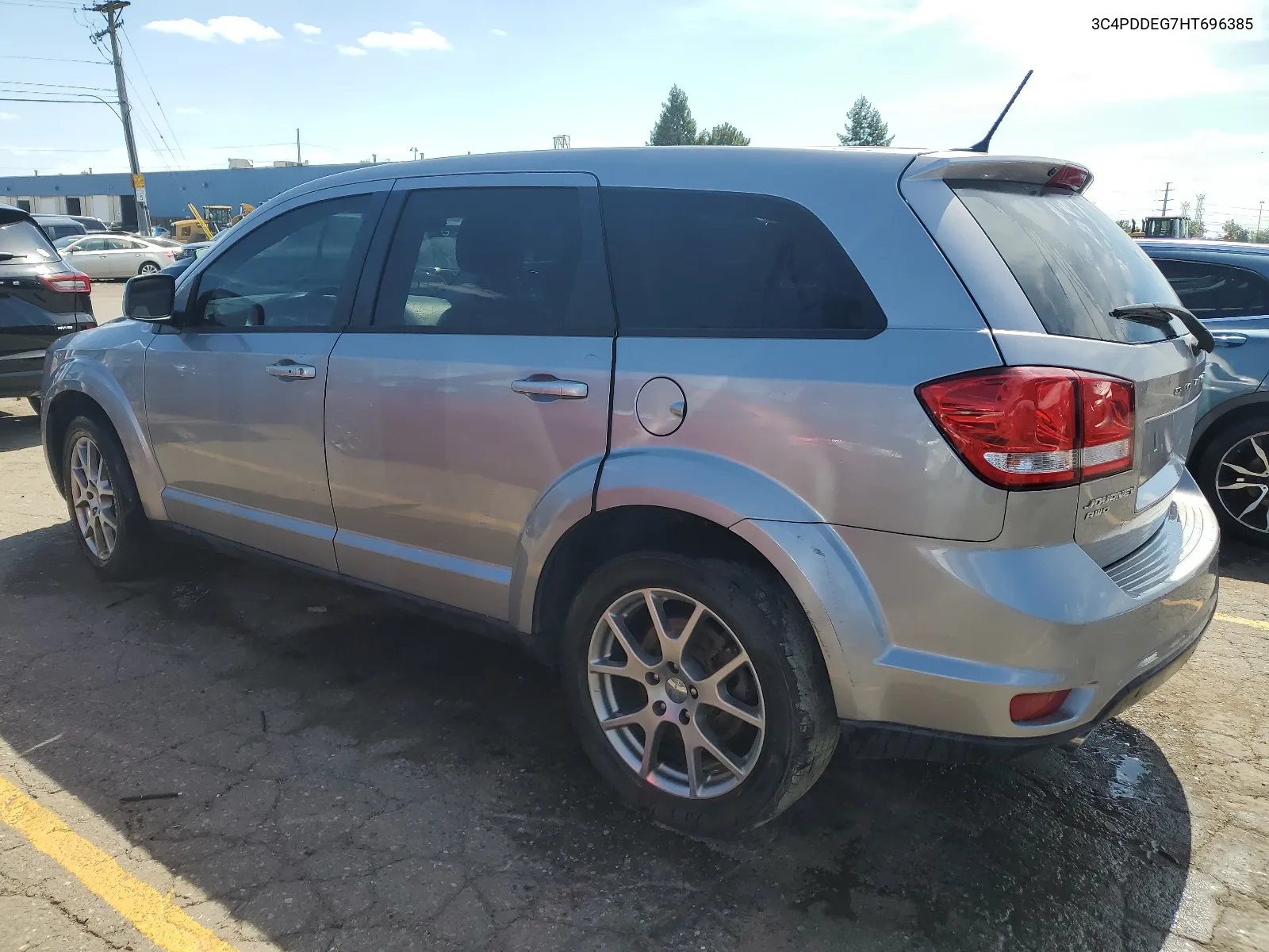 2017 Dodge Journey Gt VIN: 3C4PDDEG7HT696385 Lot: 66936314