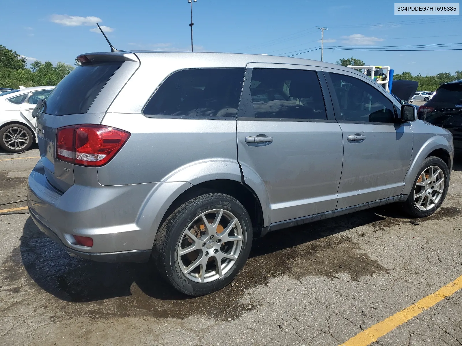 2017 Dodge Journey Gt VIN: 3C4PDDEG7HT696385 Lot: 66936314