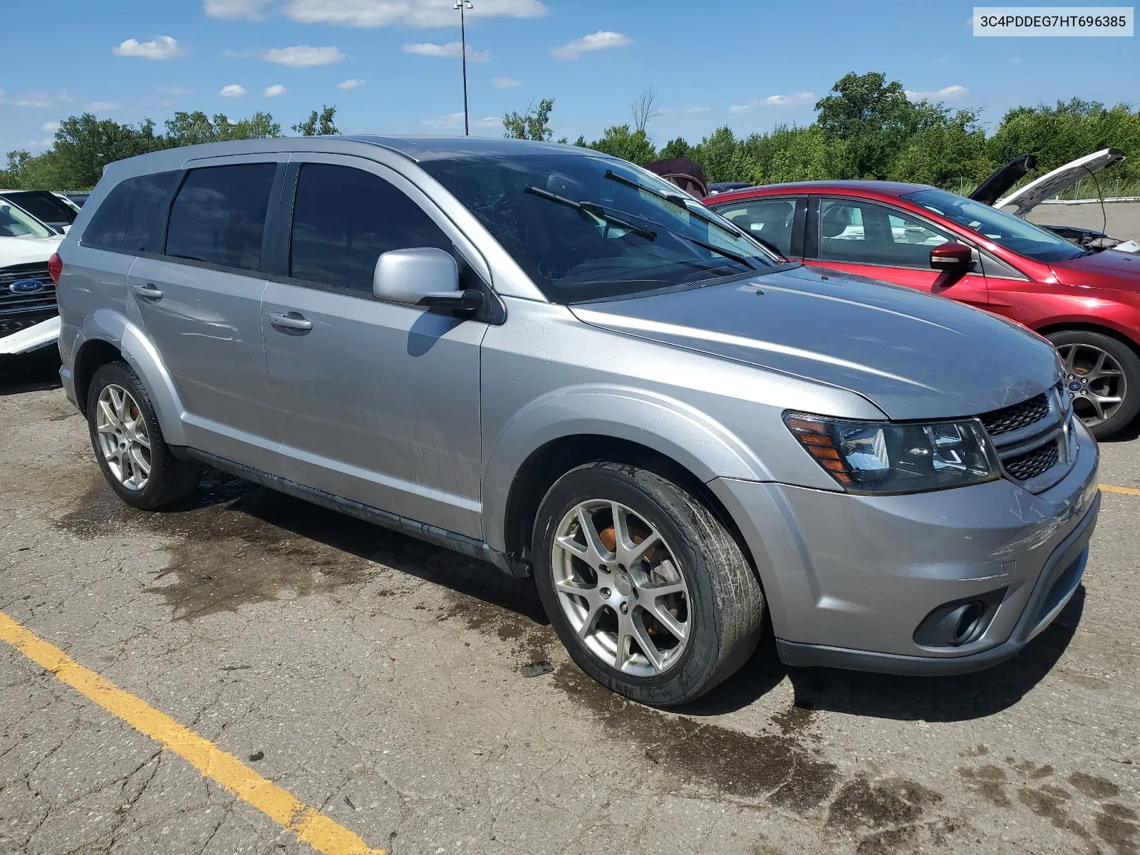 2017 Dodge Journey Gt VIN: 3C4PDDEG7HT696385 Lot: 66936314