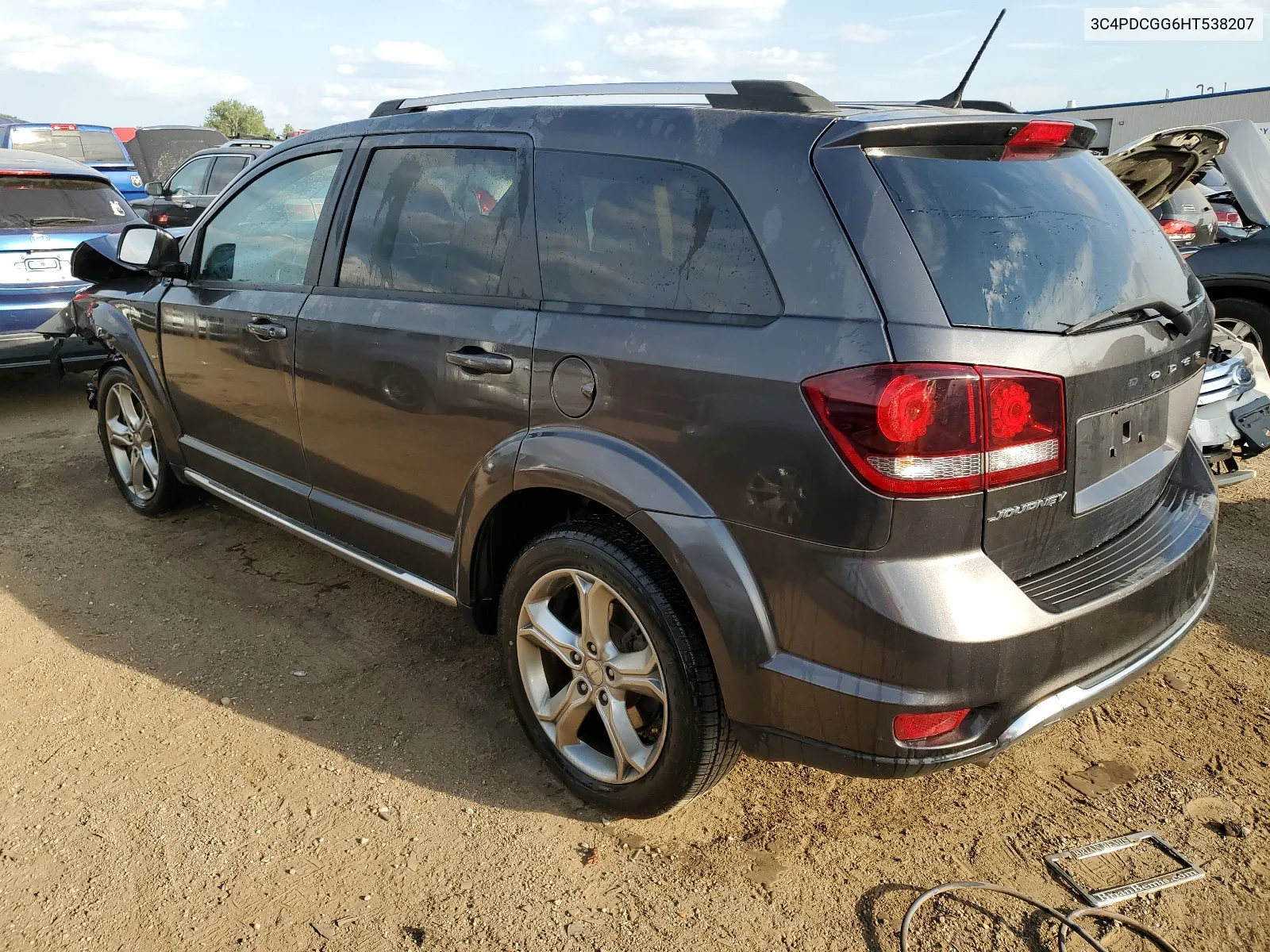 2017 Dodge Journey Crossroad VIN: 3C4PDCGG6HT538207 Lot: 66945974