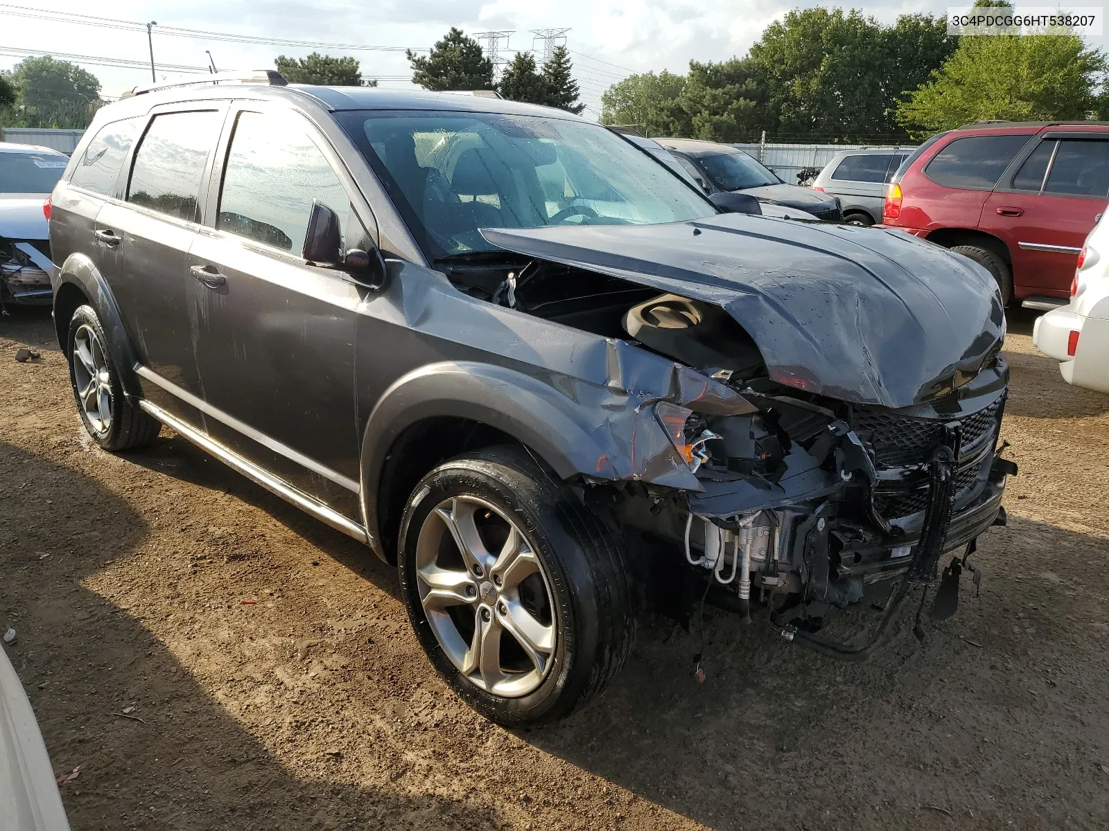 3C4PDCGG6HT538207 2017 Dodge Journey Crossroad