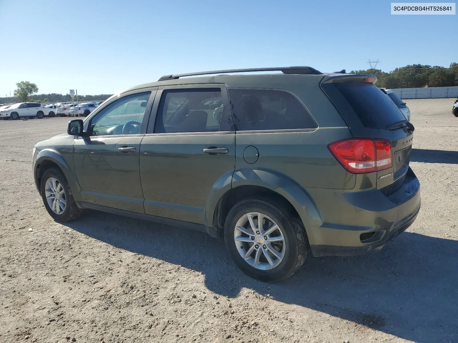 2017 Dodge Journey Sxt VIN: 3C4PDCBG4HT526841 Lot: 66961444