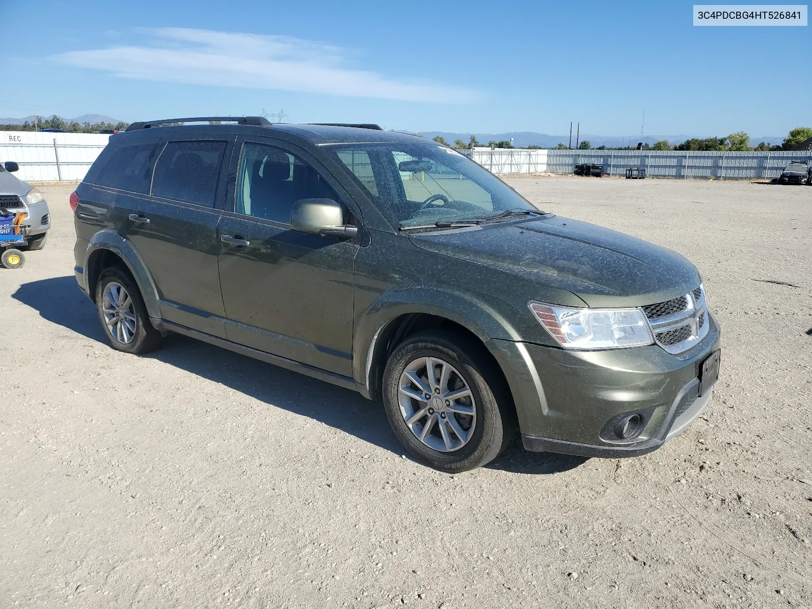 2017 Dodge Journey Sxt VIN: 3C4PDCBG4HT526841 Lot: 66961444