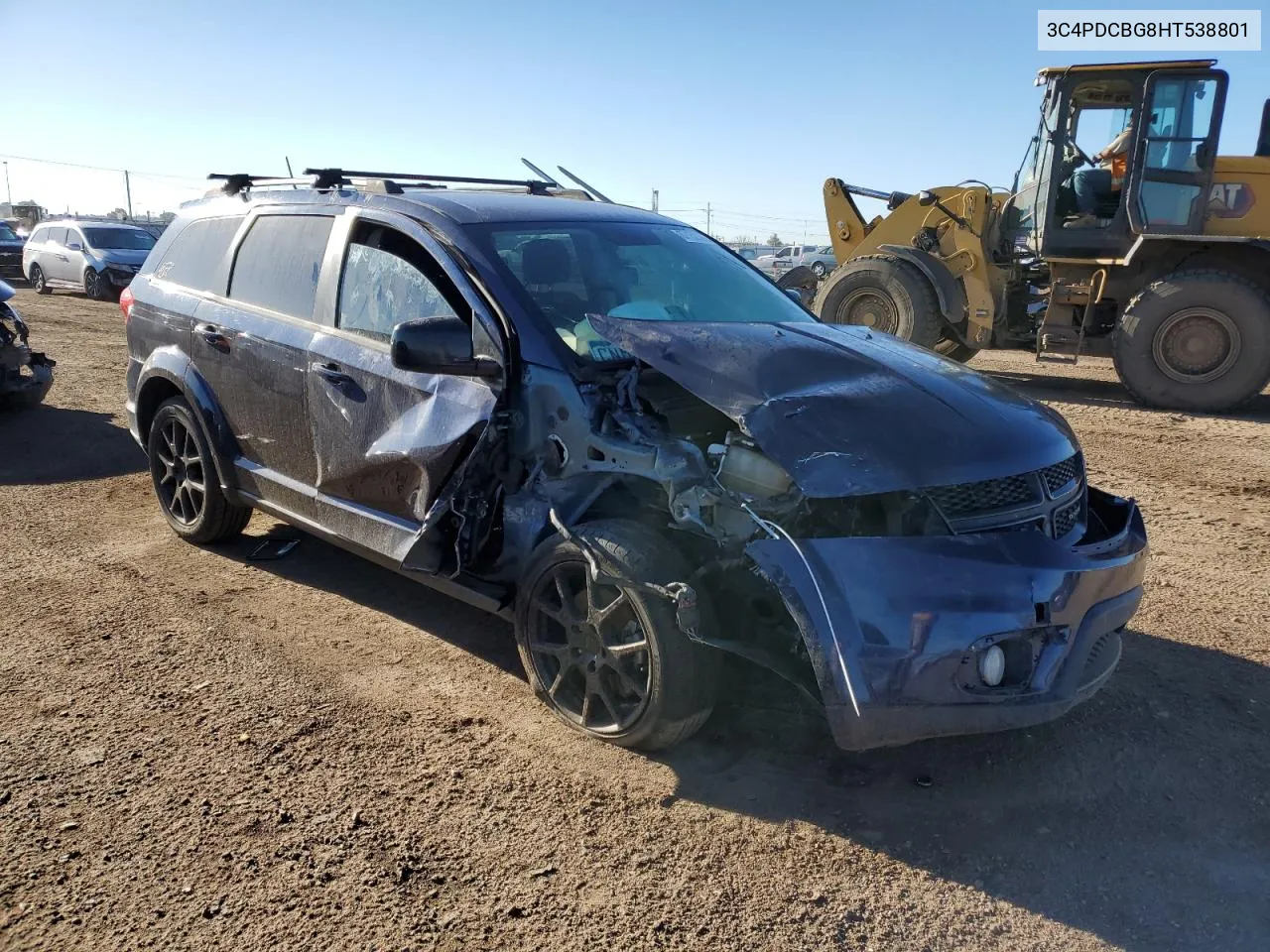 3C4PDCBG8HT538801 2017 Dodge Journey Sxt