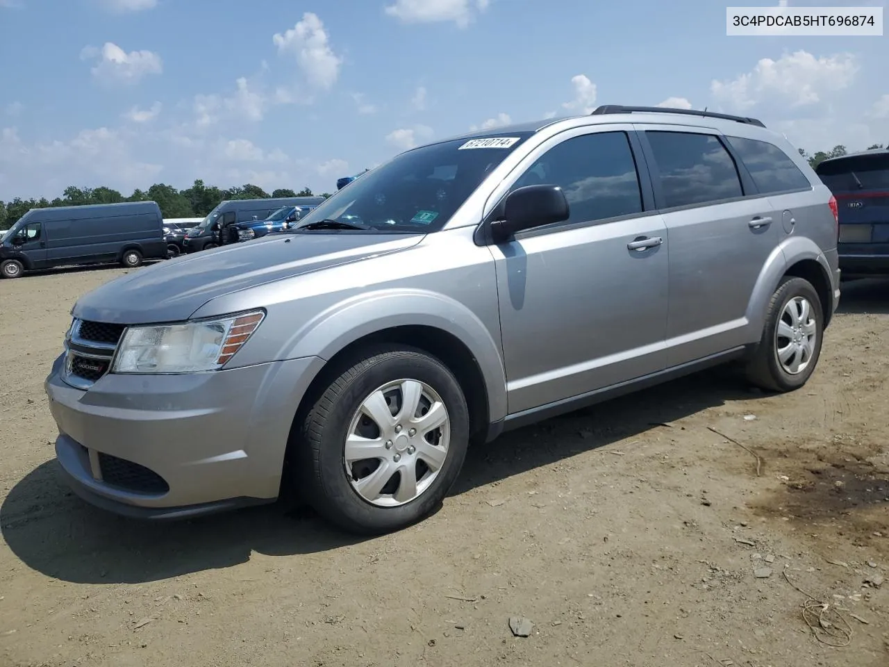 2017 Dodge Journey Se VIN: 3C4PDCAB5HT696874 Lot: 67210714