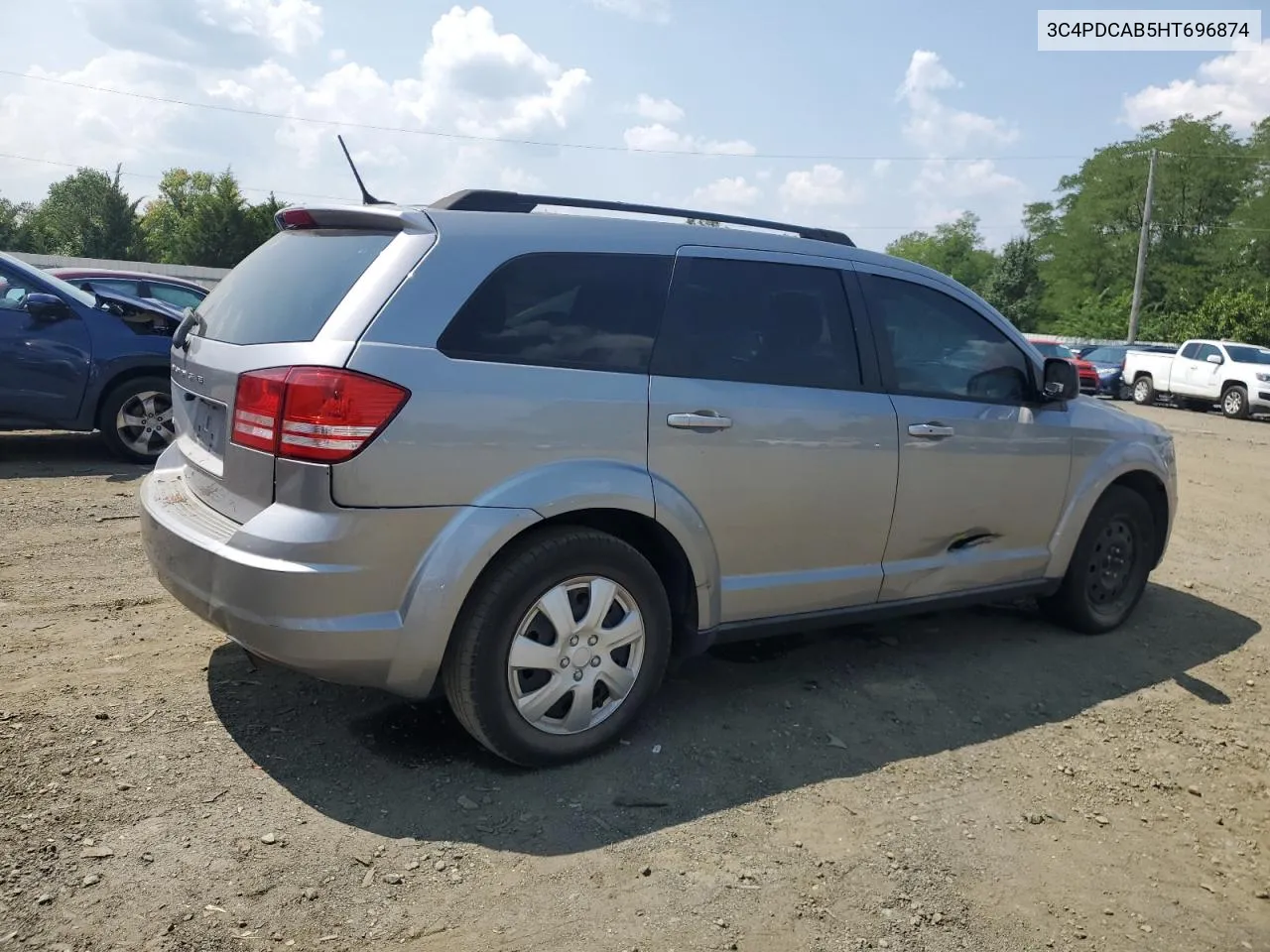 2017 Dodge Journey Se VIN: 3C4PDCAB5HT696874 Lot: 67210714