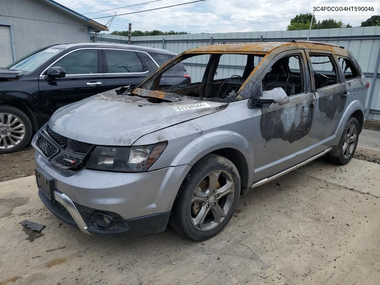 2017 Dodge Journey Crossroad VIN: 3C4PDCGG4HT590046 Lot: 67294544