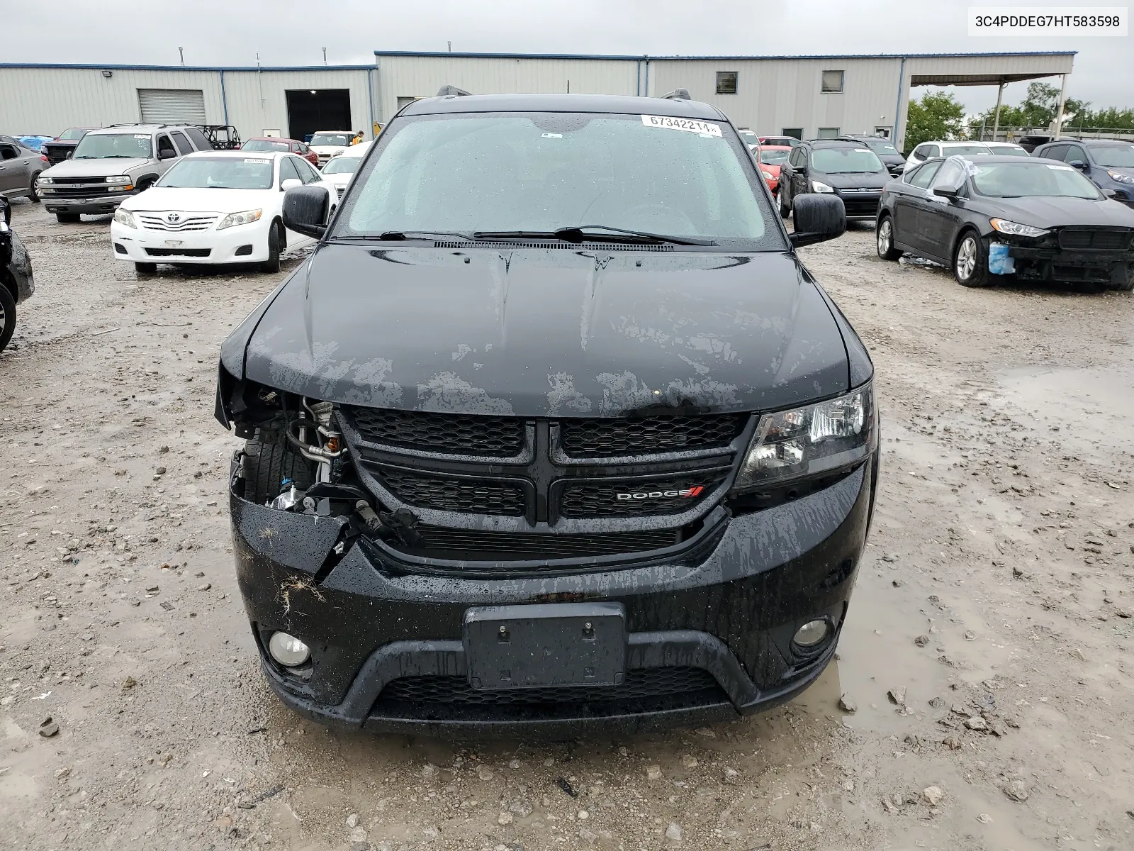 2017 Dodge Journey Gt VIN: 3C4PDDEG7HT583598 Lot: 67342214