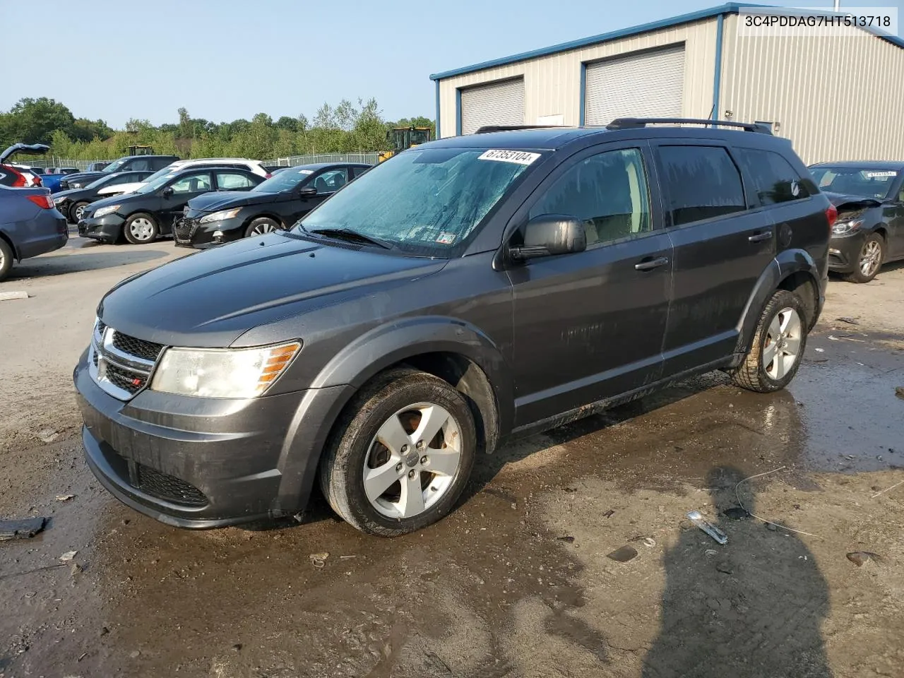 2017 Dodge Journey Se VIN: 3C4PDDAG7HT513718 Lot: 67353104