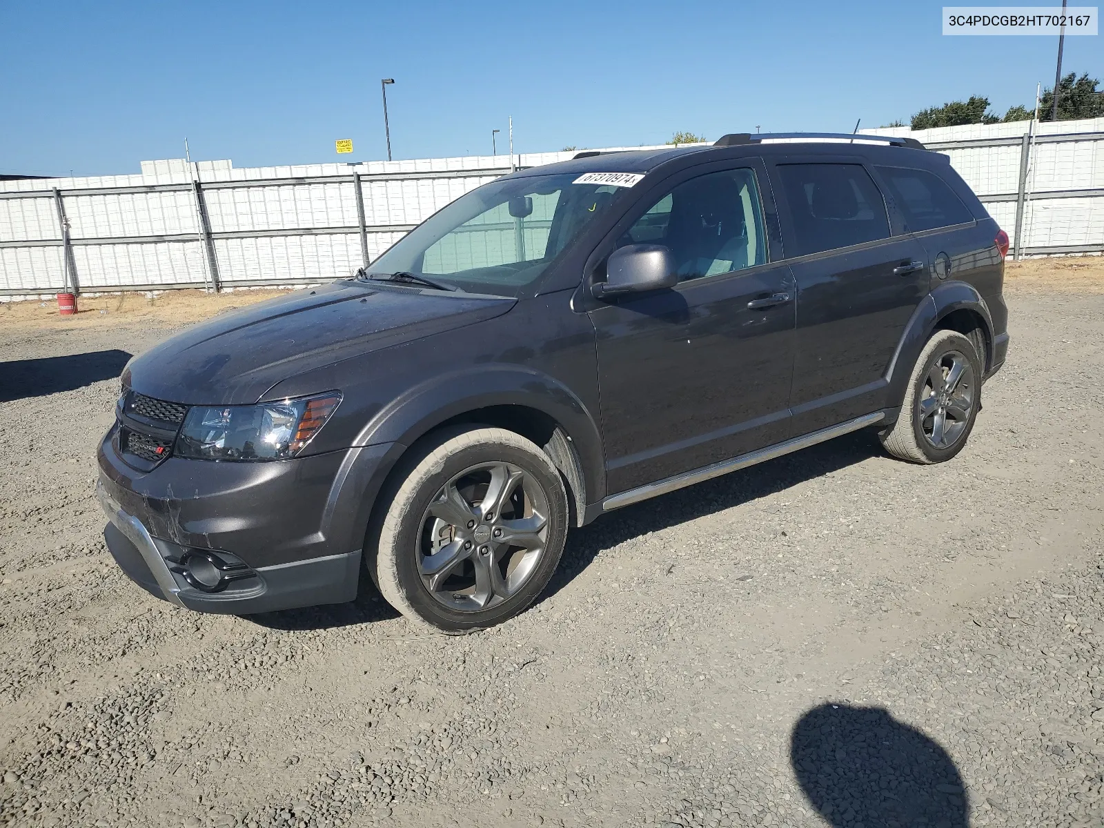 3C4PDCGB2HT702167 2017 Dodge Journey Crossroad