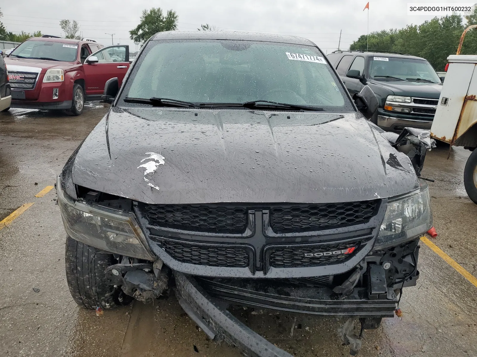 2017 Dodge Journey Crossroad VIN: 3C4PDDGG1HT600232 Lot: 67471774