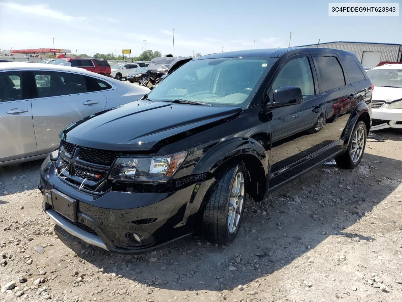 2017 Dodge Journey Gt VIN: 3C4PDDEG9HT623843 Lot: 67483664