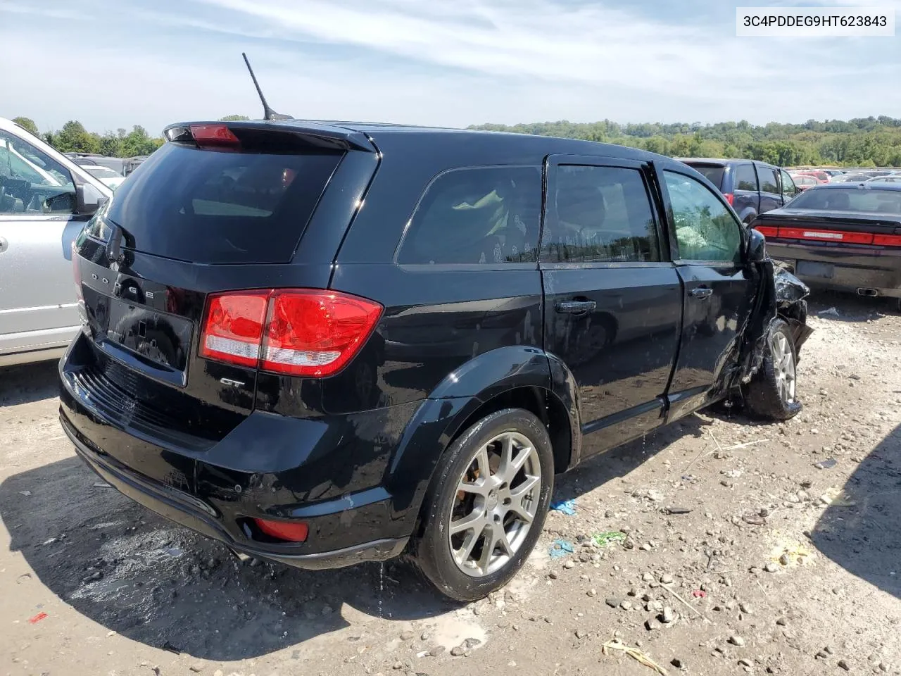 2017 Dodge Journey Gt VIN: 3C4PDDEG9HT623843 Lot: 67483664