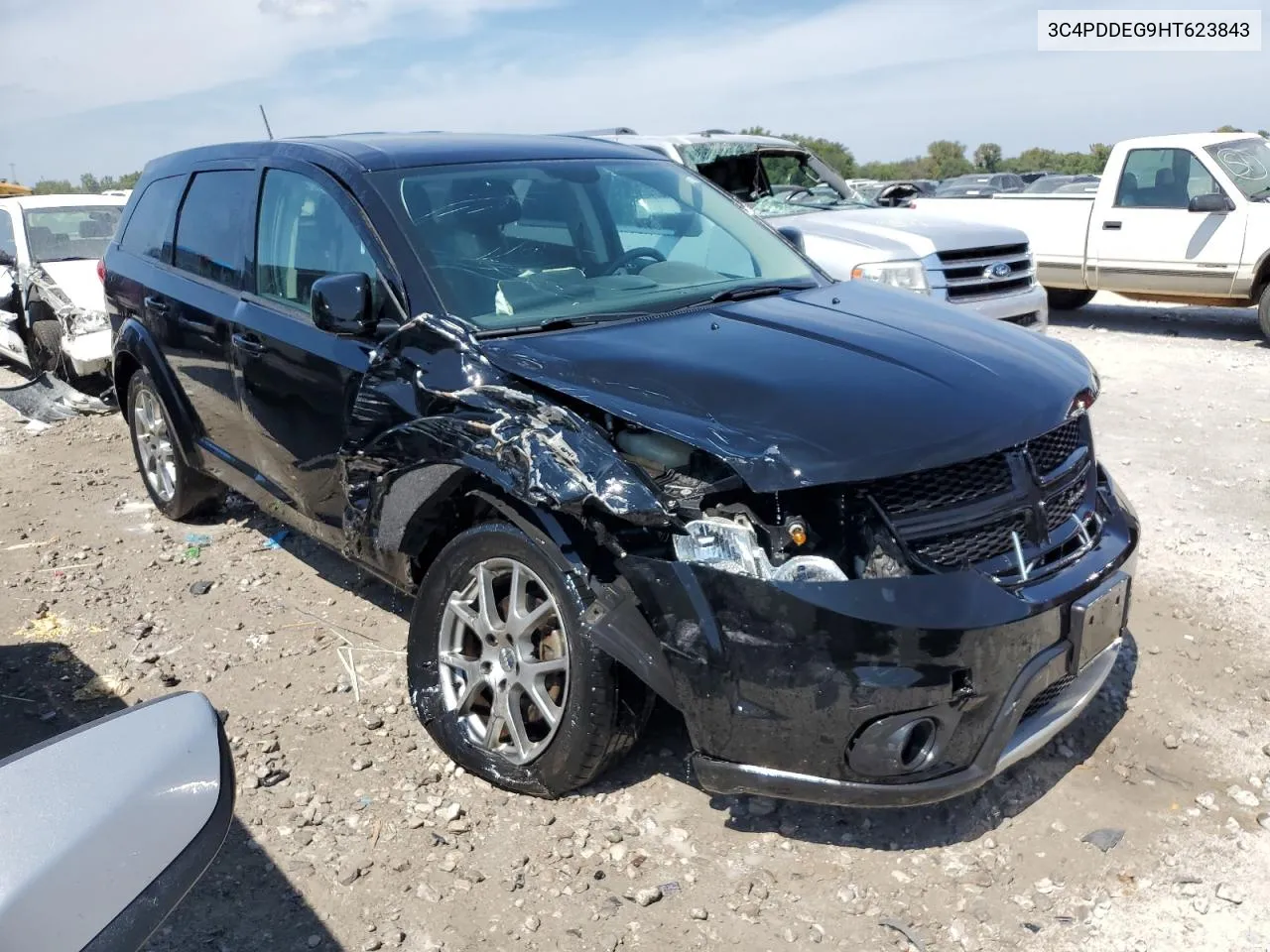 2017 Dodge Journey Gt VIN: 3C4PDDEG9HT623843 Lot: 67483664