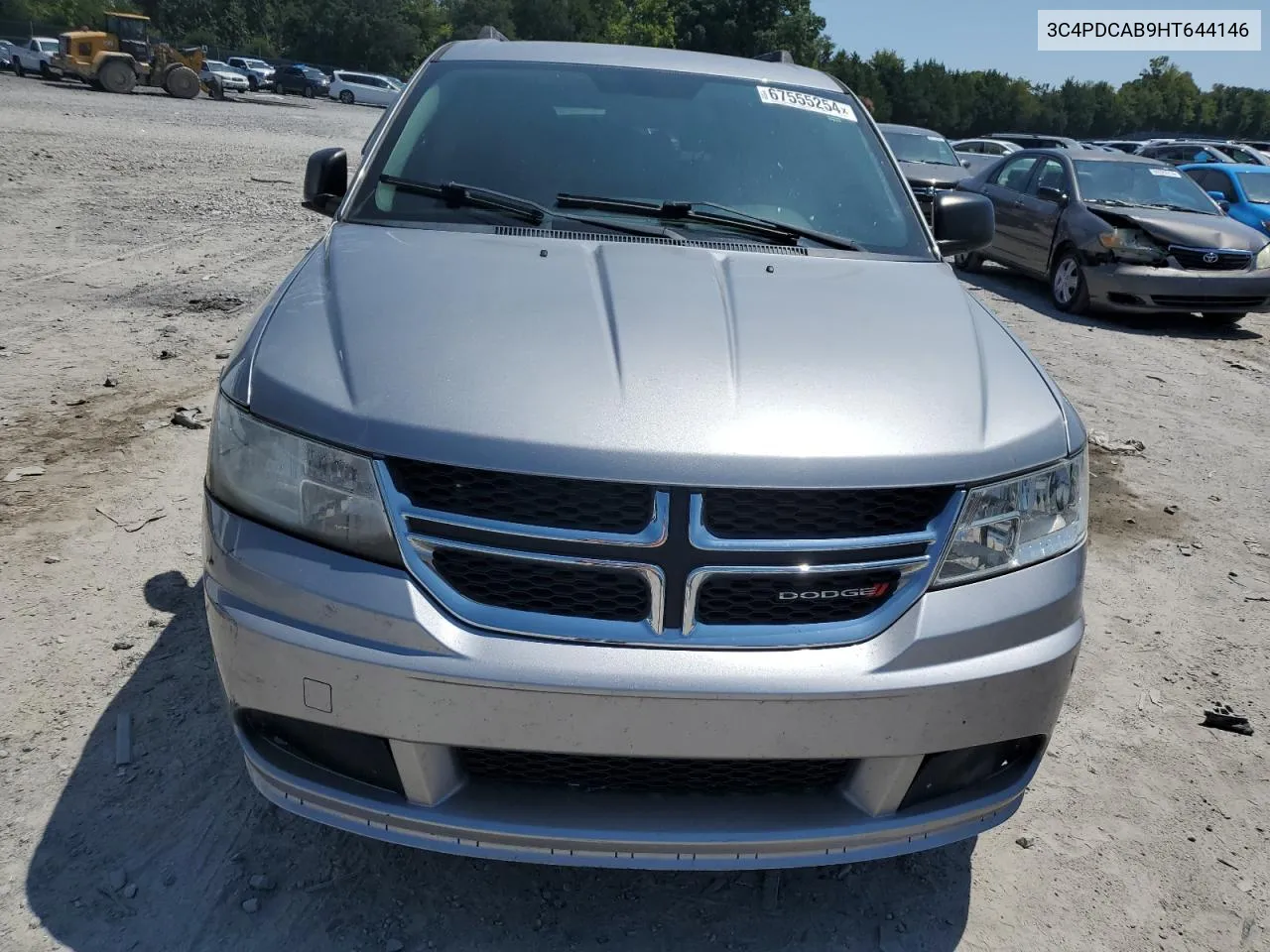 2017 Dodge Journey Se VIN: 3C4PDCAB9HT644146 Lot: 67555254