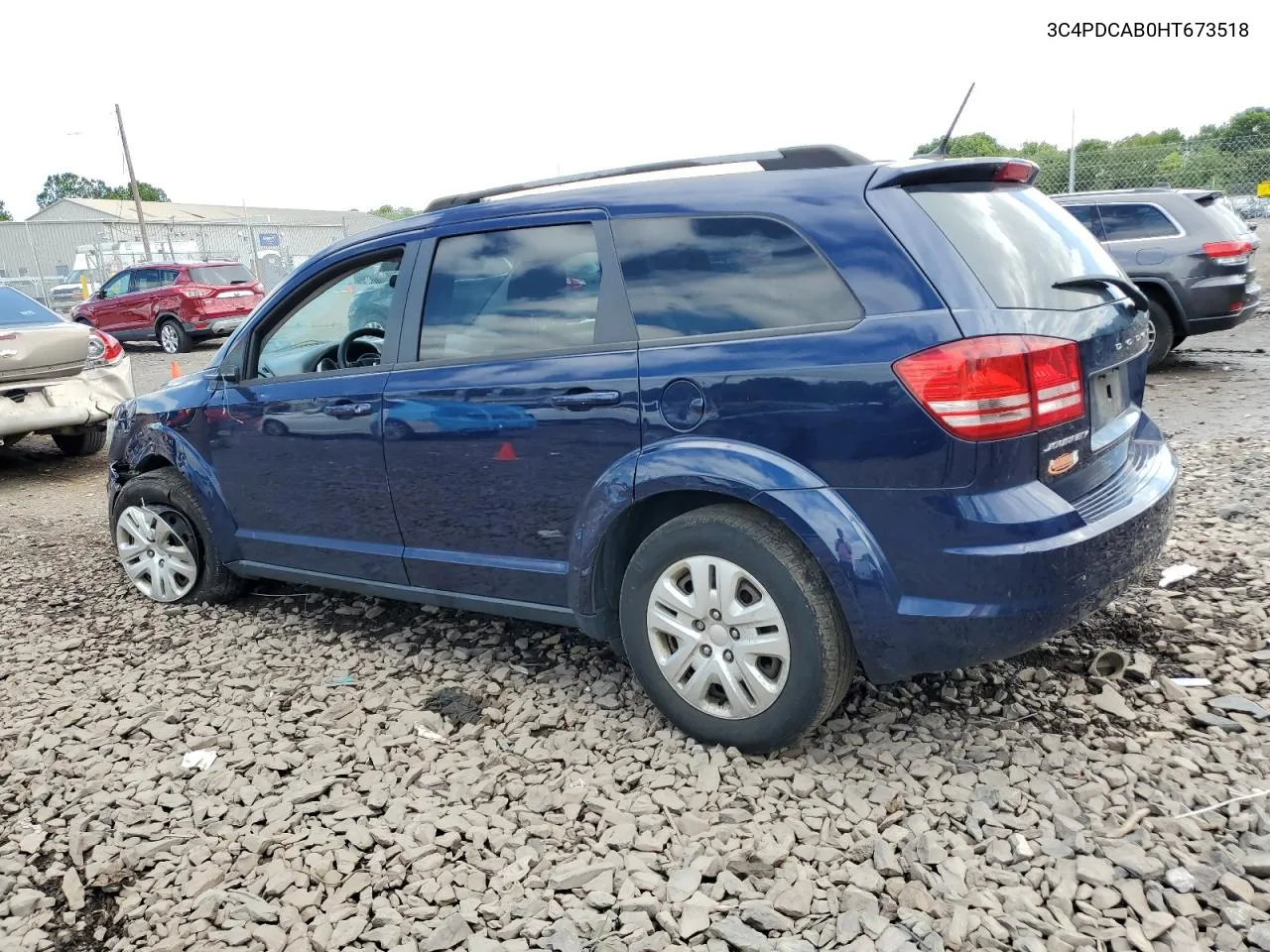 2017 Dodge Journey Se VIN: 3C4PDCAB0HT673518 Lot: 67611304