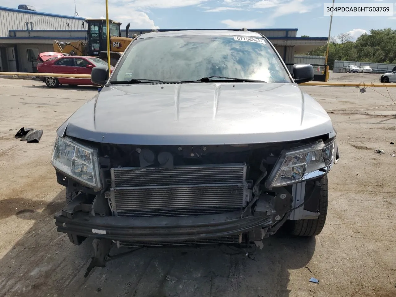 2017 Dodge Journey Se VIN: 3C4PDCAB6HT503759 Lot: 67758364