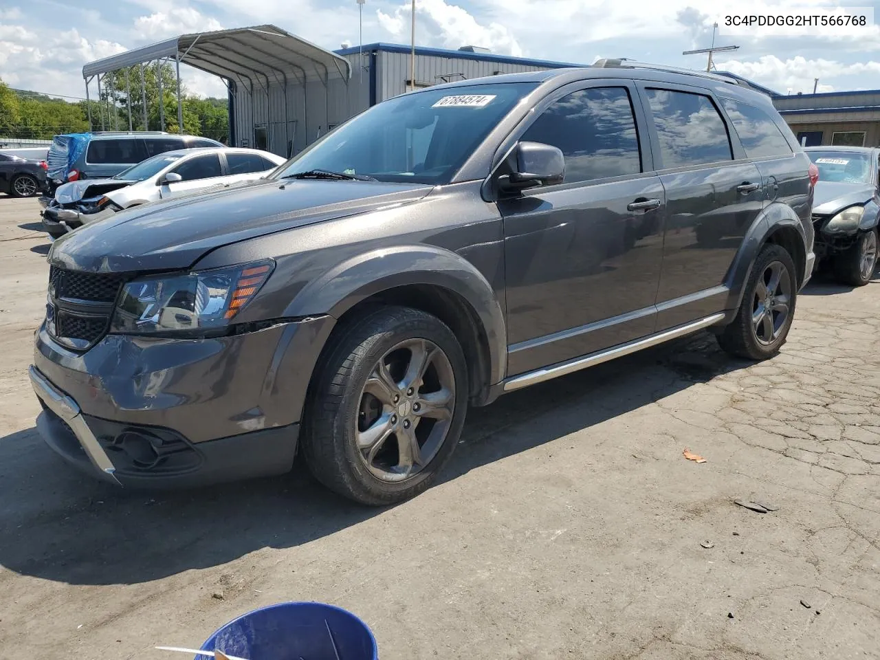 2017 Dodge Journey Crossroad VIN: 3C4PDDGG2HT566768 Lot: 67884574