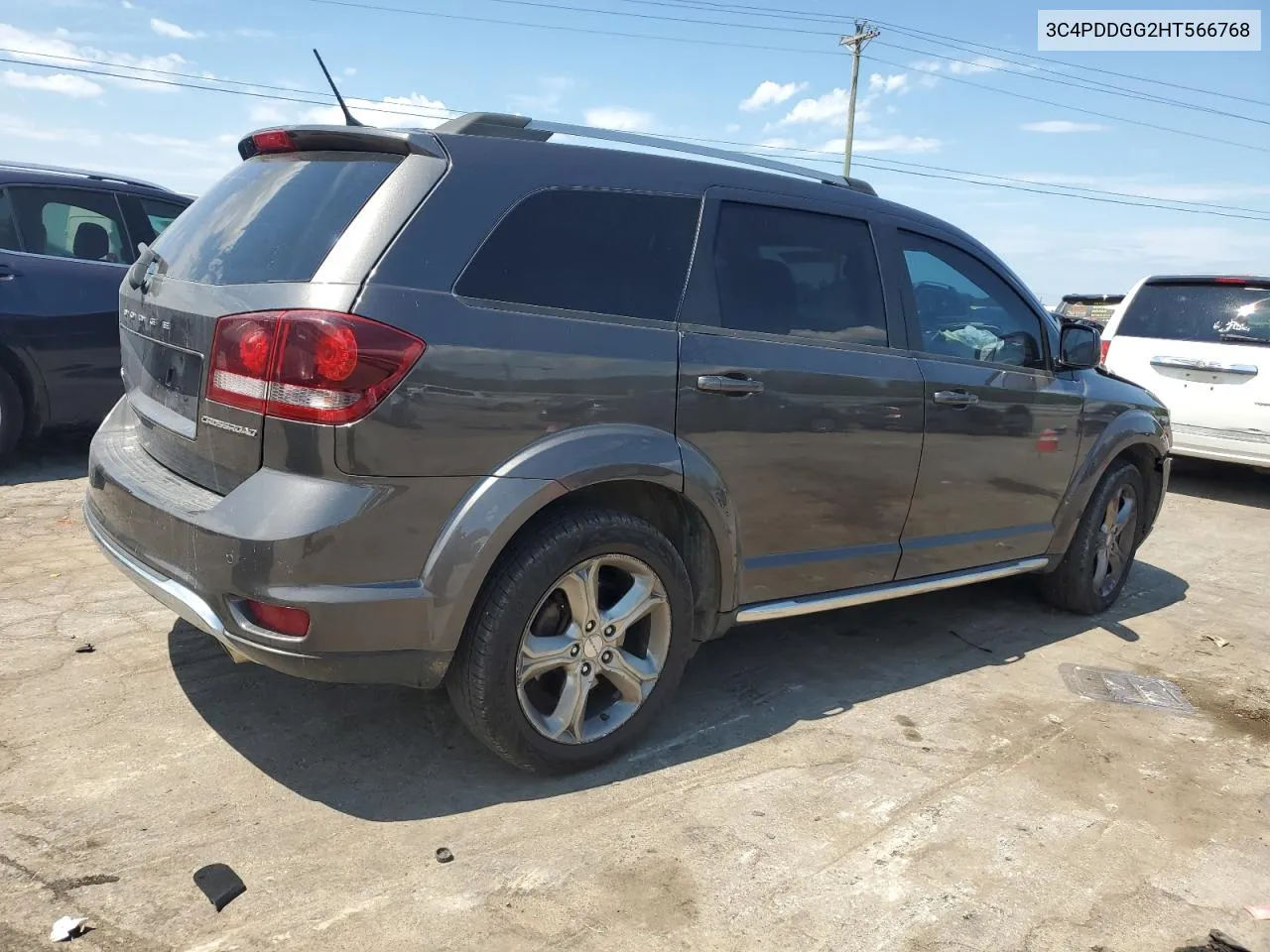 2017 Dodge Journey Crossroad VIN: 3C4PDDGG2HT566768 Lot: 67884574