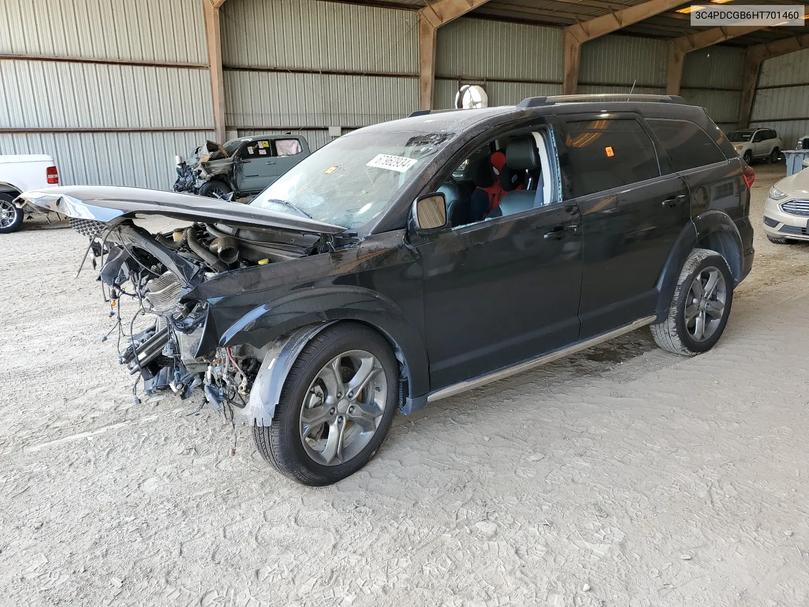 2017 Dodge Journey Crossroad VIN: 3C4PDCGB6HT701460 Lot: 67962934