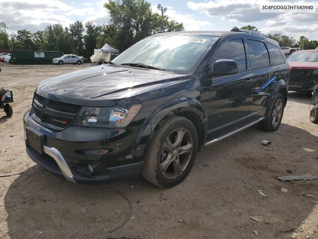 2017 Dodge Journey Crossroad VIN: 3C4PDDGG7HT583940 Lot: 68060474