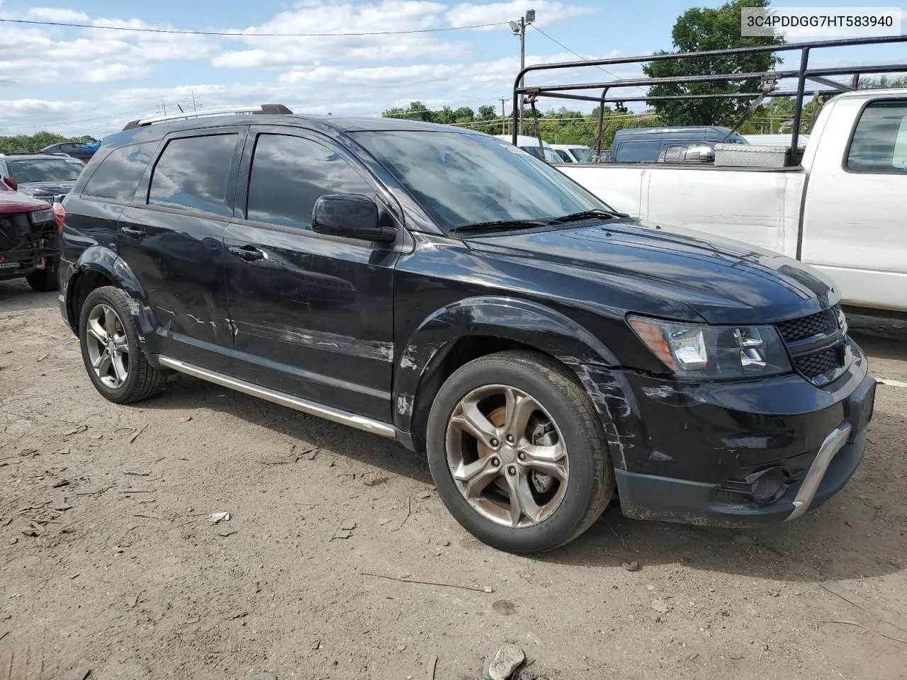 2017 Dodge Journey Crossroad VIN: 3C4PDDGG7HT583940 Lot: 68060474