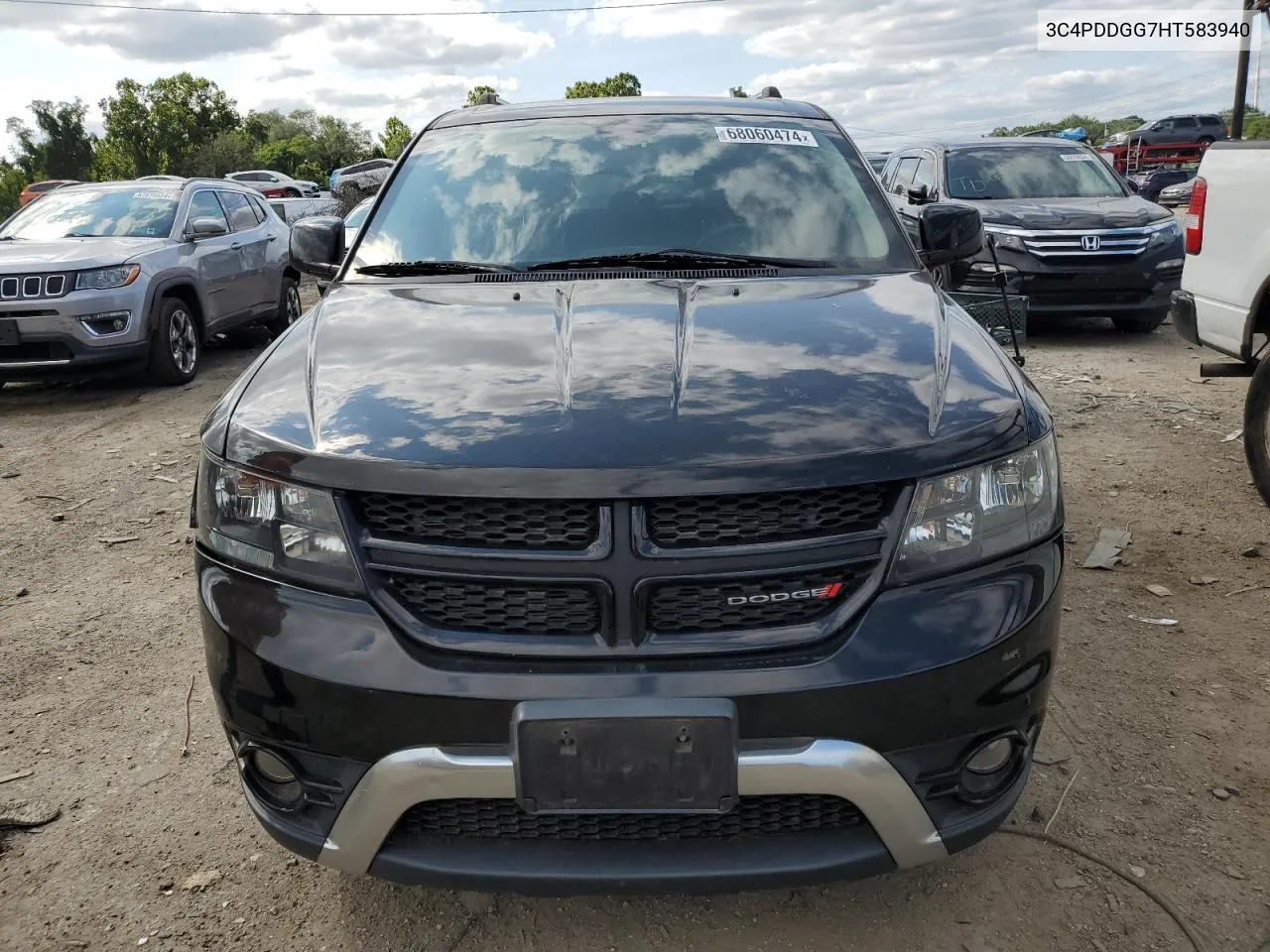 2017 Dodge Journey Crossroad VIN: 3C4PDDGG7HT583940 Lot: 68060474