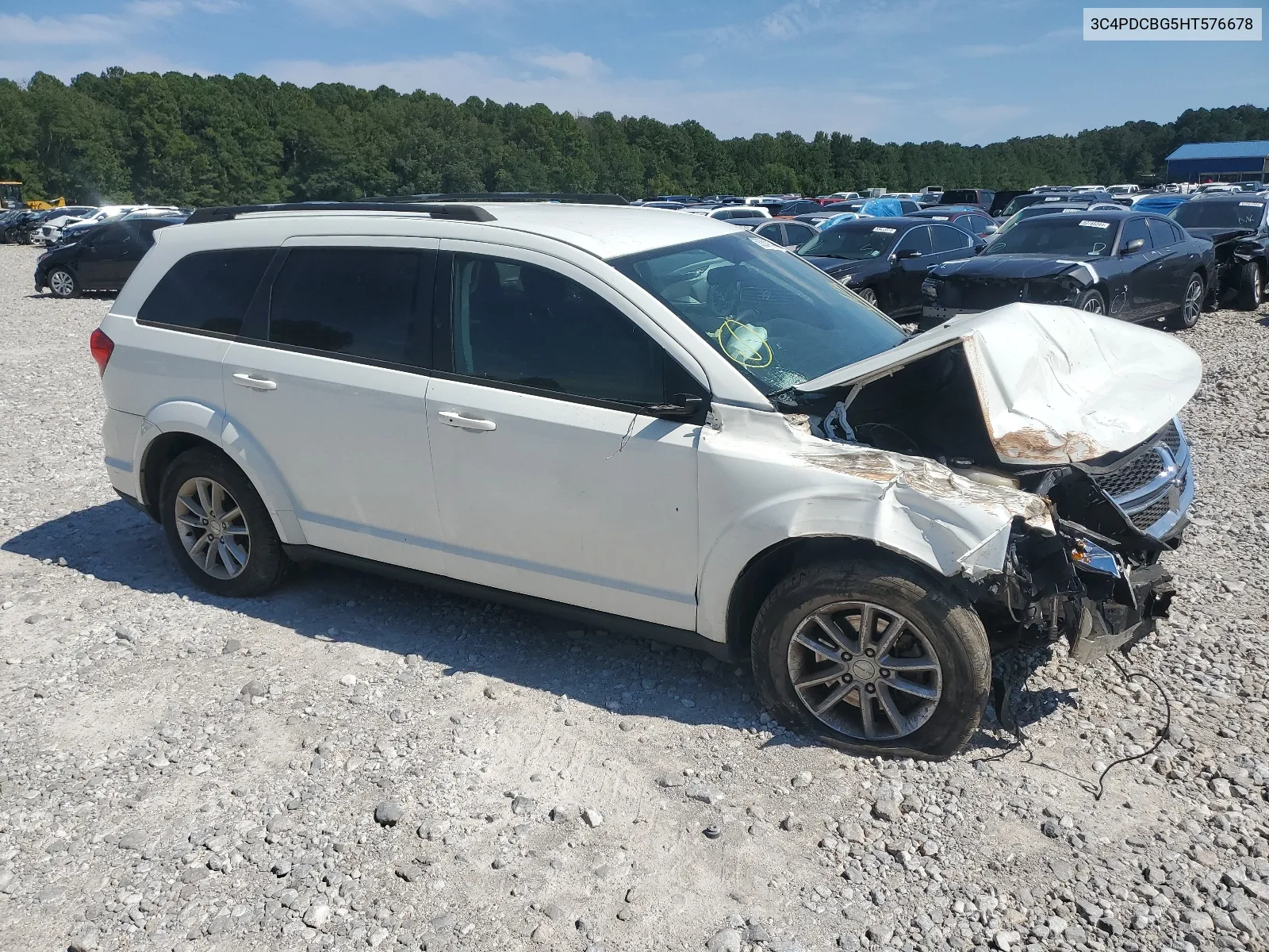 2017 Dodge Journey Sxt VIN: 3C4PDCBG5HT576678 Lot: 68264714