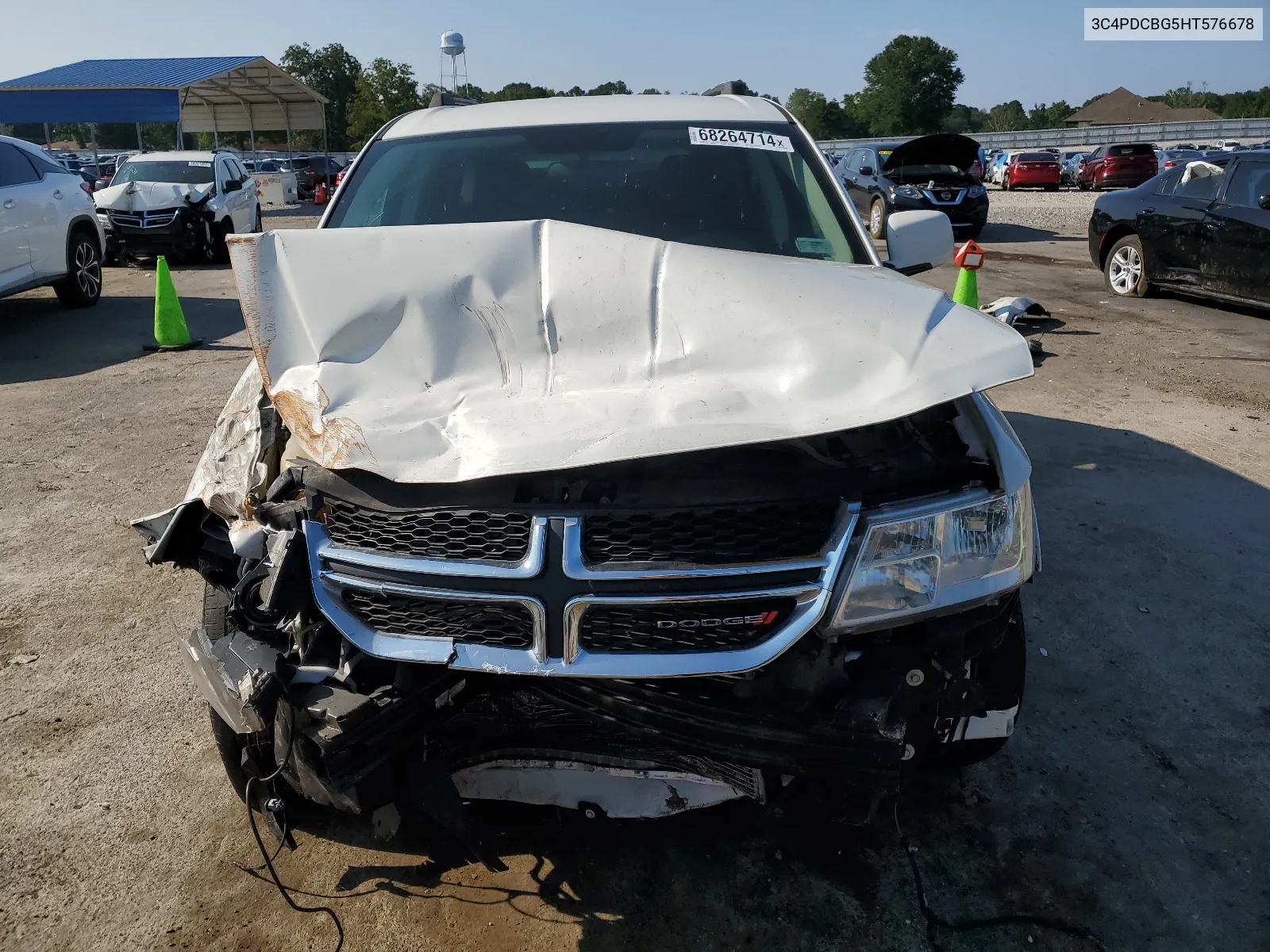 2017 Dodge Journey Sxt VIN: 3C4PDCBG5HT576678 Lot: 68264714