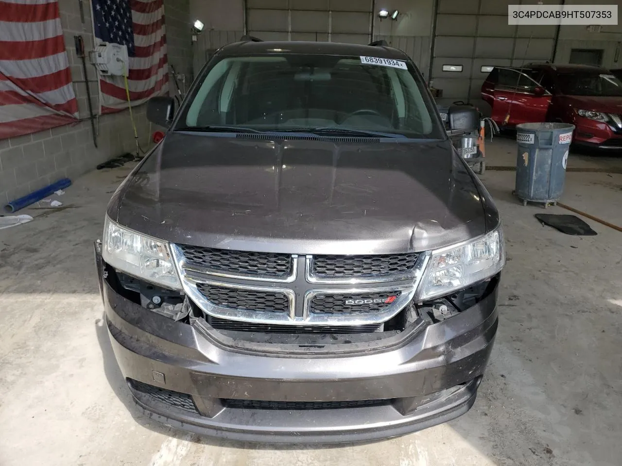 2017 Dodge Journey Se VIN: 3C4PDCAB9HT507353 Lot: 68391934