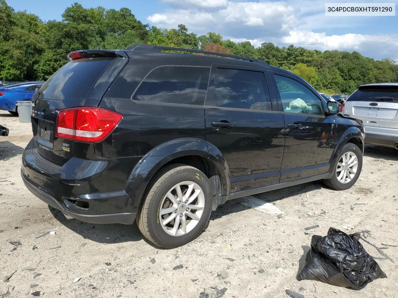 2017 Dodge Journey Sxt VIN: 3C4PDCBGXHT591290 Lot: 68394274