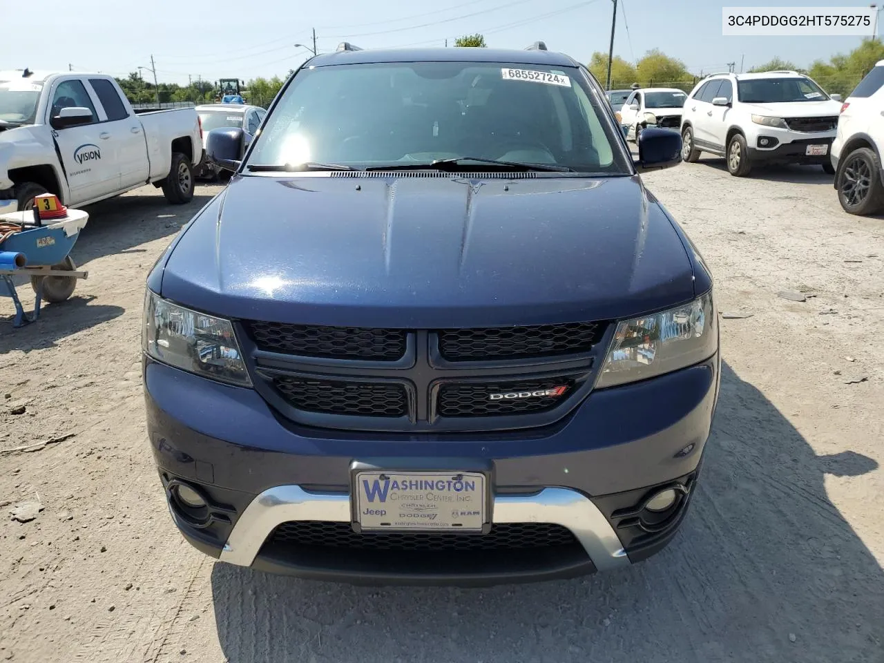 2017 Dodge Journey Crossroad VIN: 3C4PDDGG2HT575275 Lot: 68552724