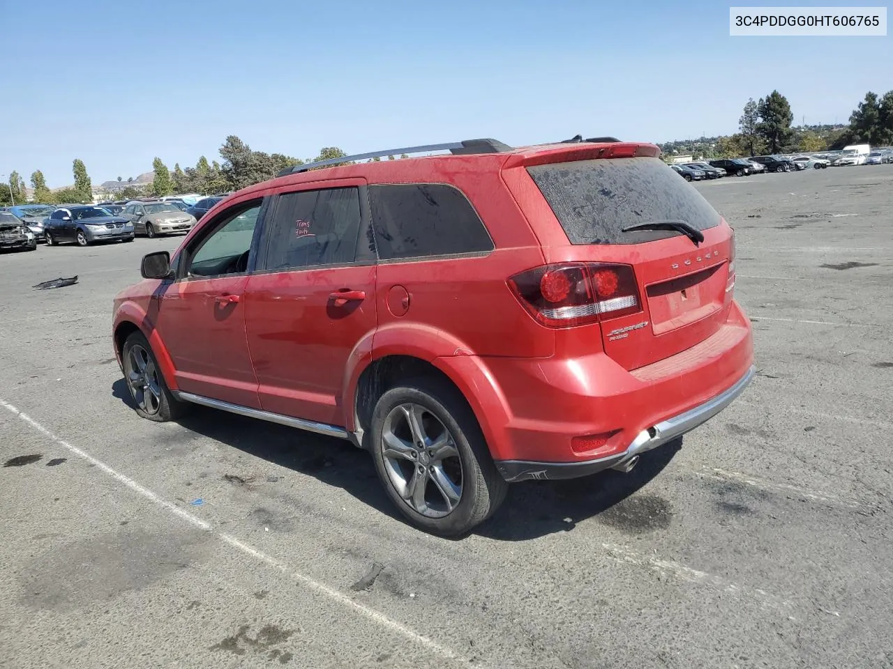 2017 Dodge Journey Crossroad VIN: 3C4PDDGG0HT606765 Lot: 68589154