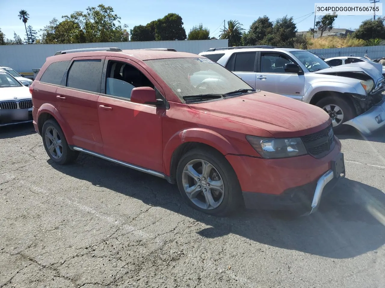 2017 Dodge Journey Crossroad VIN: 3C4PDDGG0HT606765 Lot: 68589154