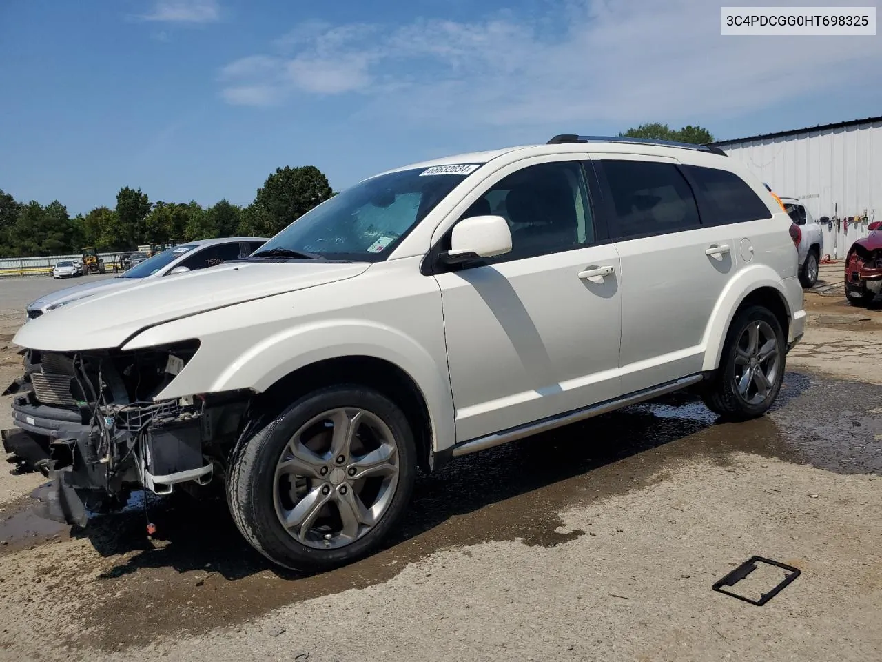 2017 Dodge Journey Crossroad VIN: 3C4PDCGG0HT698325 Lot: 68632034