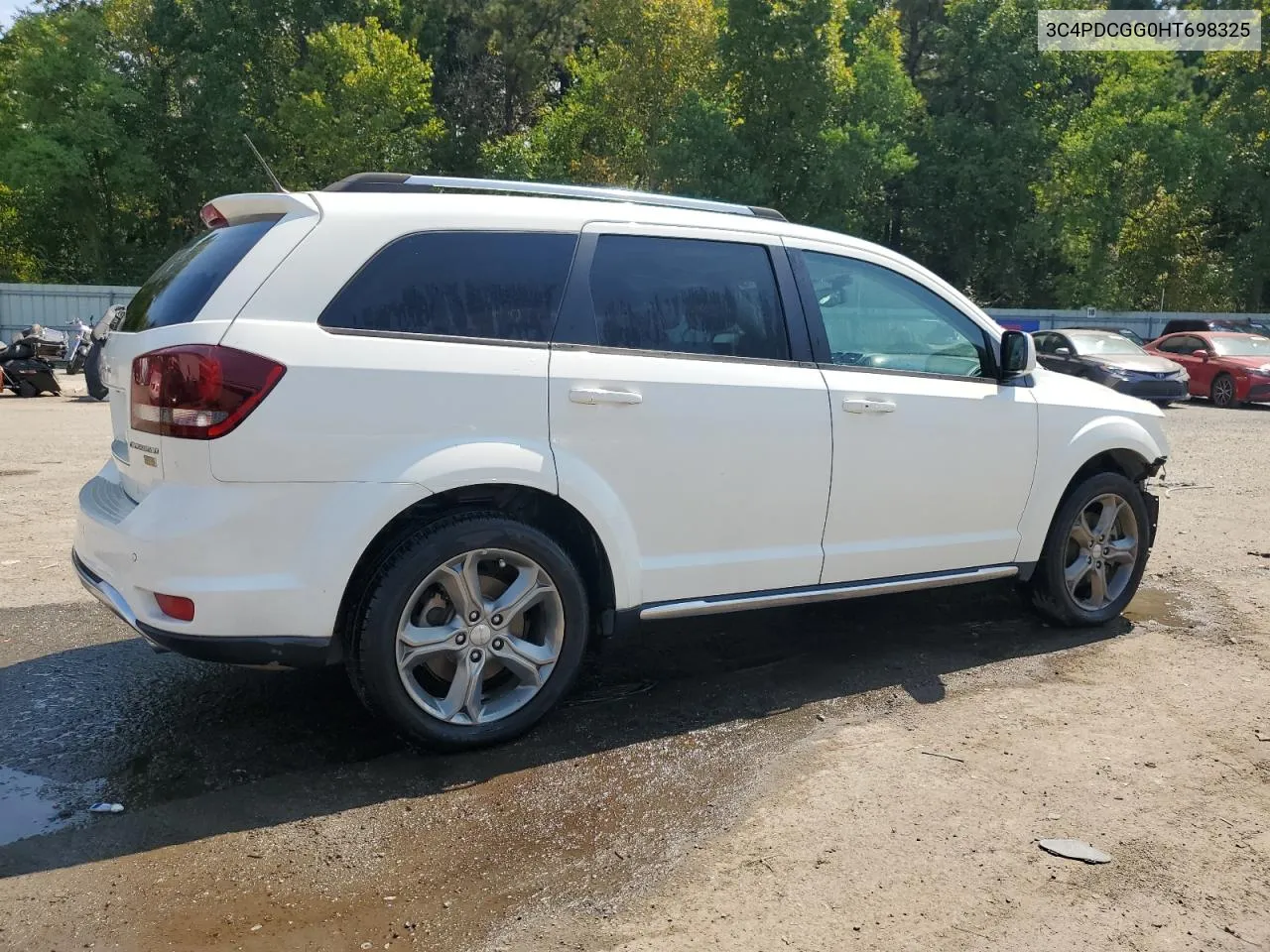 2017 Dodge Journey Crossroad VIN: 3C4PDCGG0HT698325 Lot: 68632034