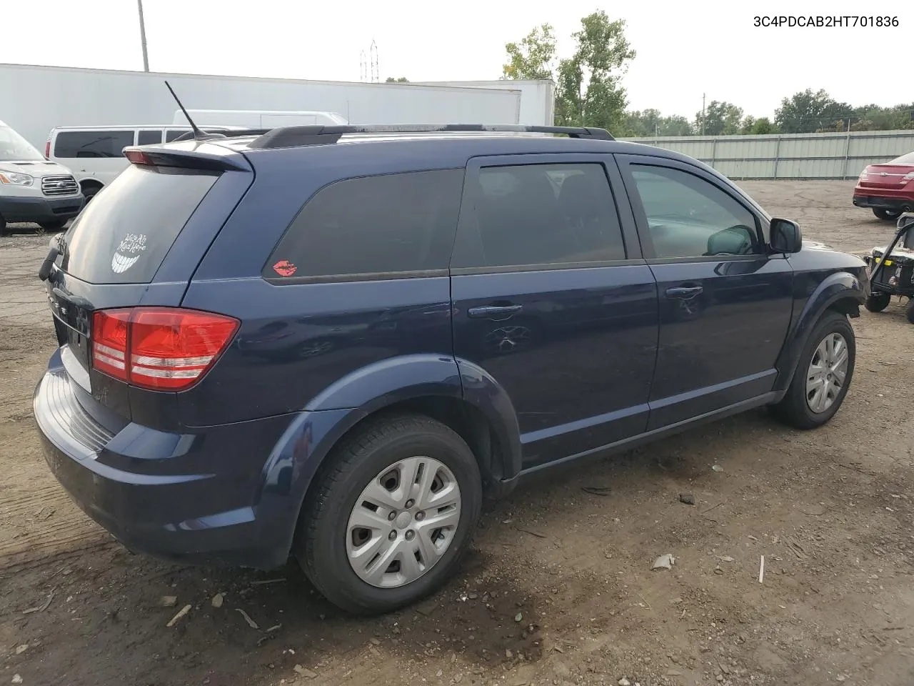 2017 Dodge Journey Se VIN: 3C4PDCAB2HT701836 Lot: 68892014