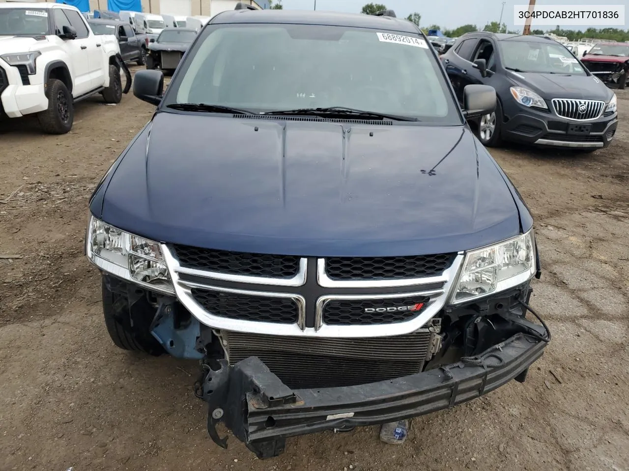 3C4PDCAB2HT701836 2017 Dodge Journey Se