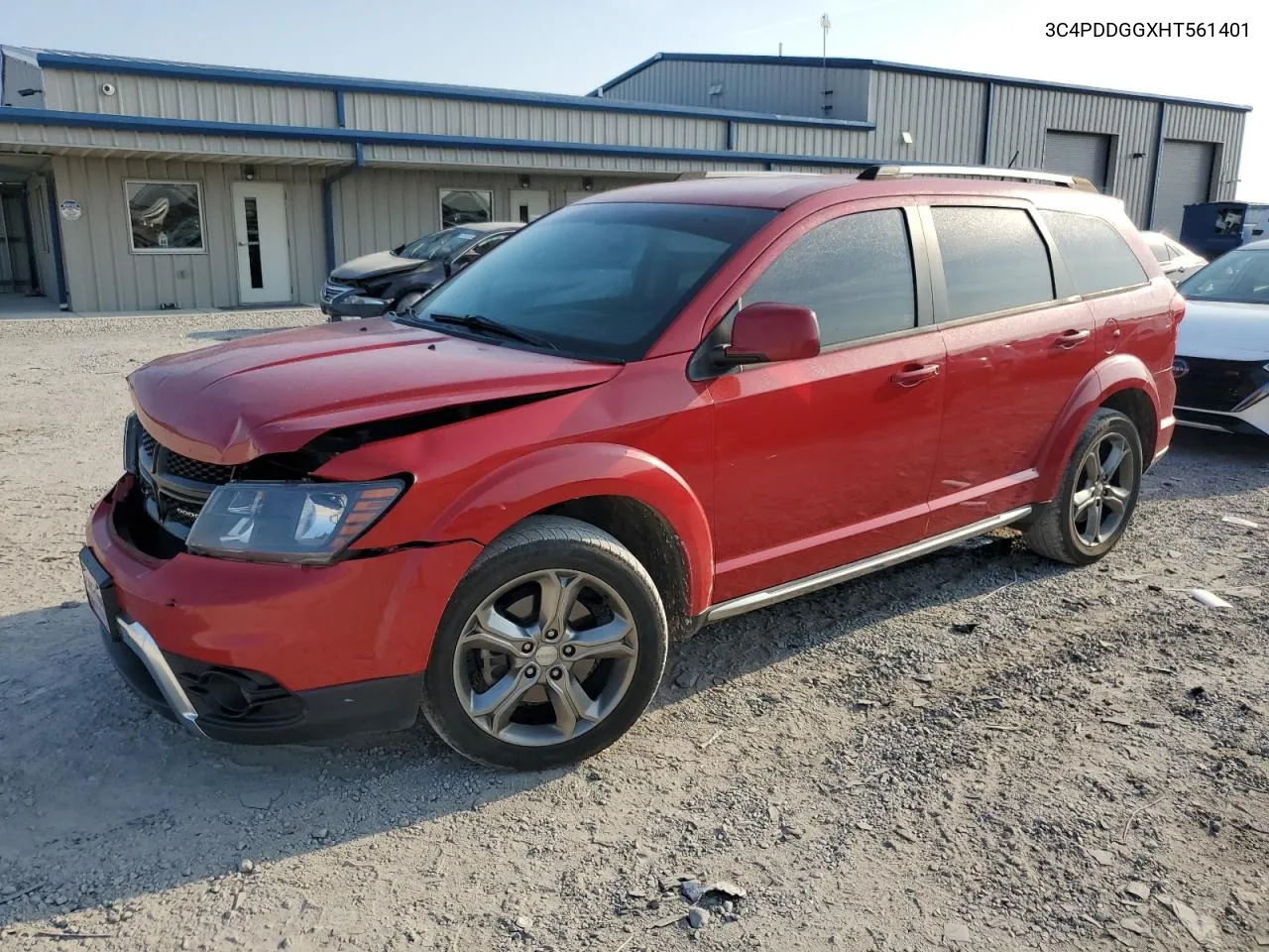 2017 Dodge Journey Crossroad VIN: 3C4PDDGGXHT561401 Lot: 69010584