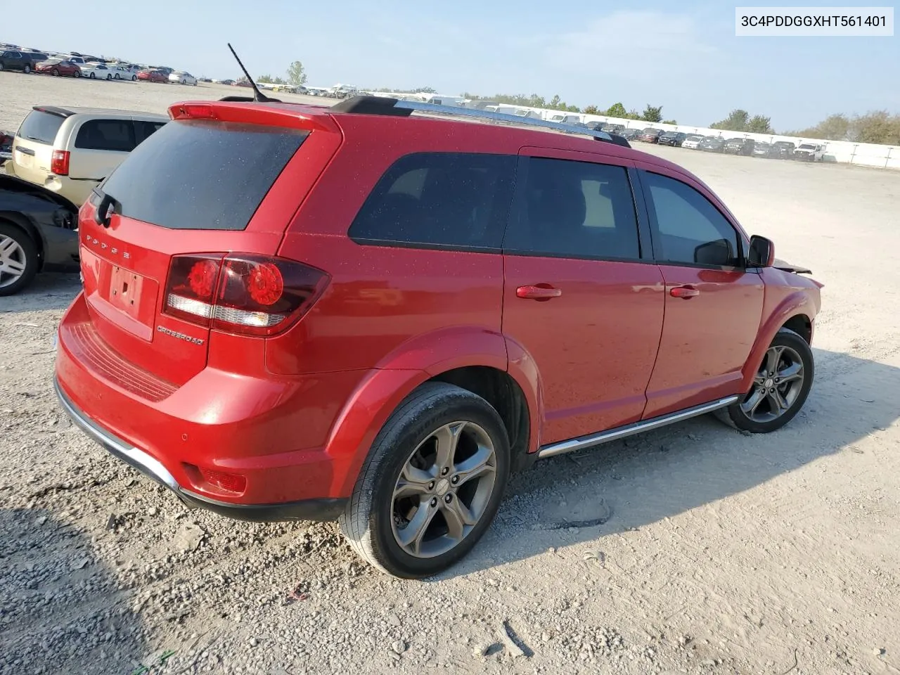 2017 Dodge Journey Crossroad VIN: 3C4PDDGGXHT561401 Lot: 69010584