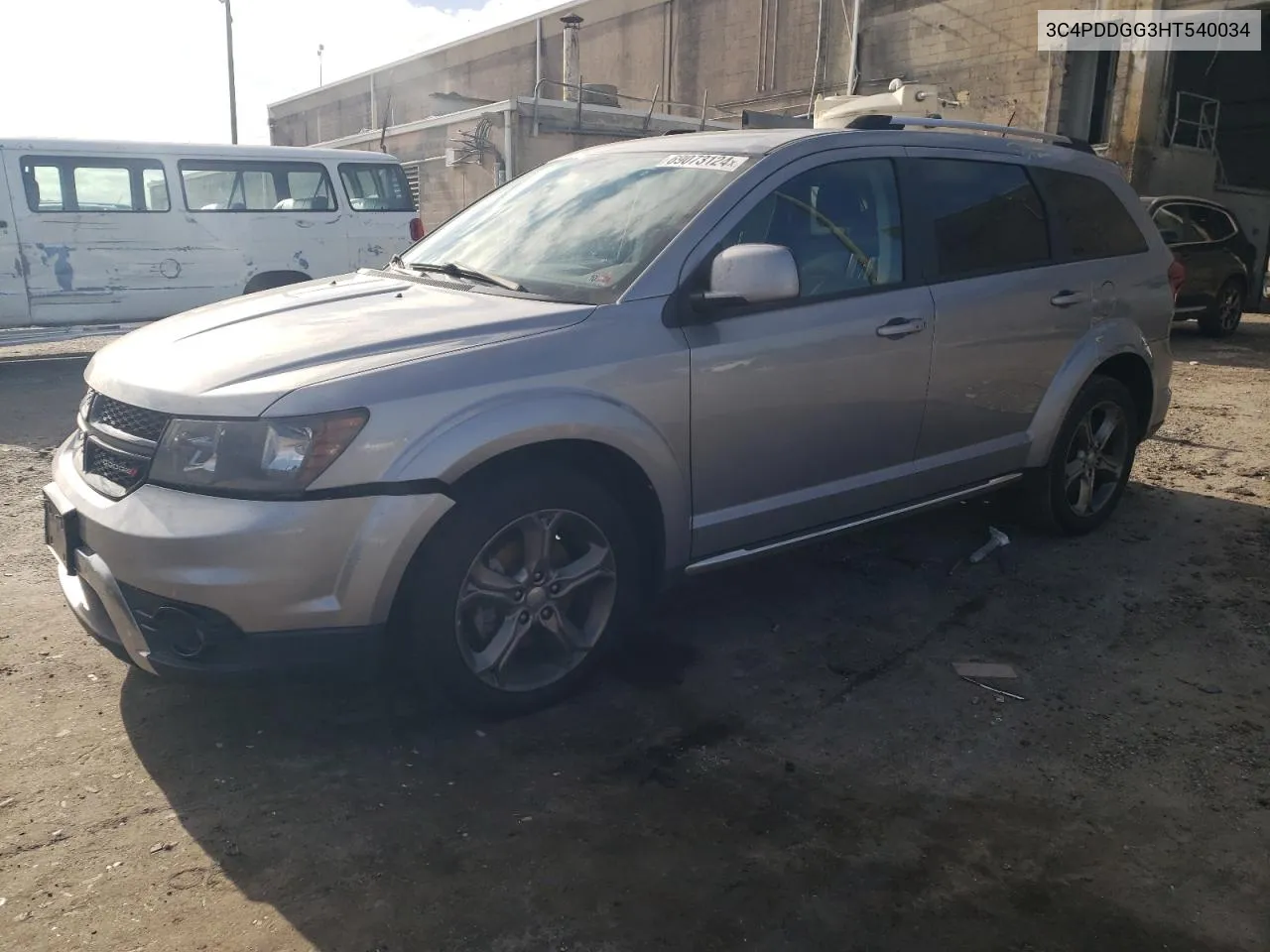 2017 Dodge Journey Crossroad VIN: 3C4PDDGG3HT540034 Lot: 69073124