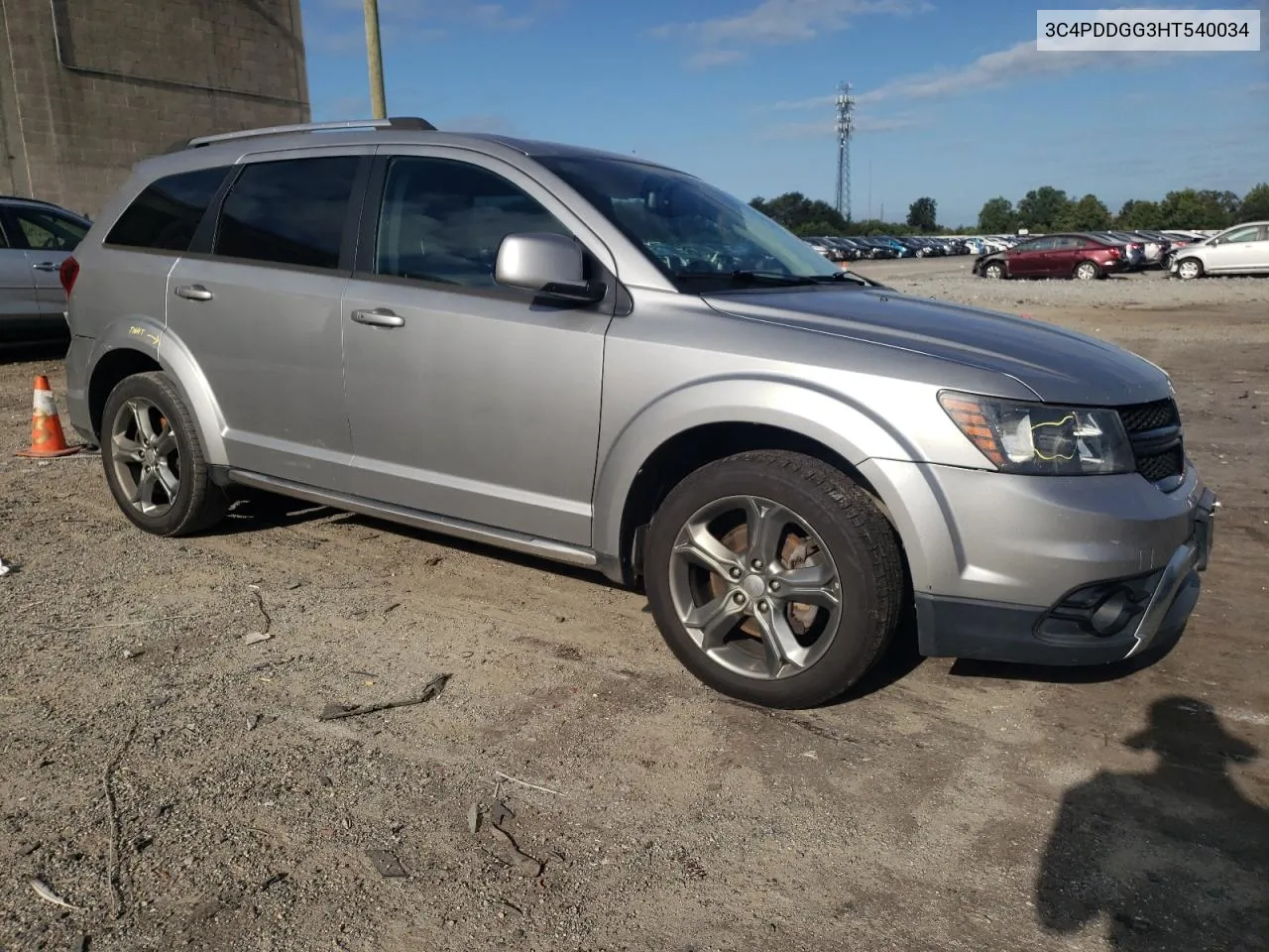 3C4PDDGG3HT540034 2017 Dodge Journey Crossroad